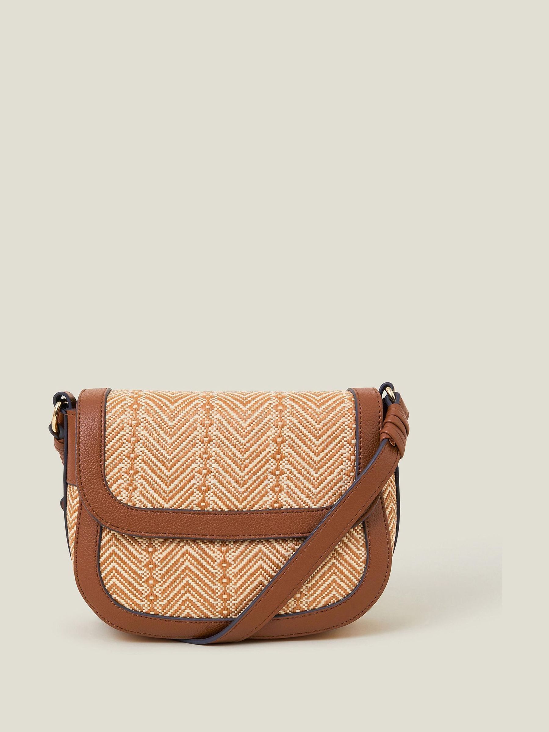 Next - Accessorize Woven Satchel Skuldertaske