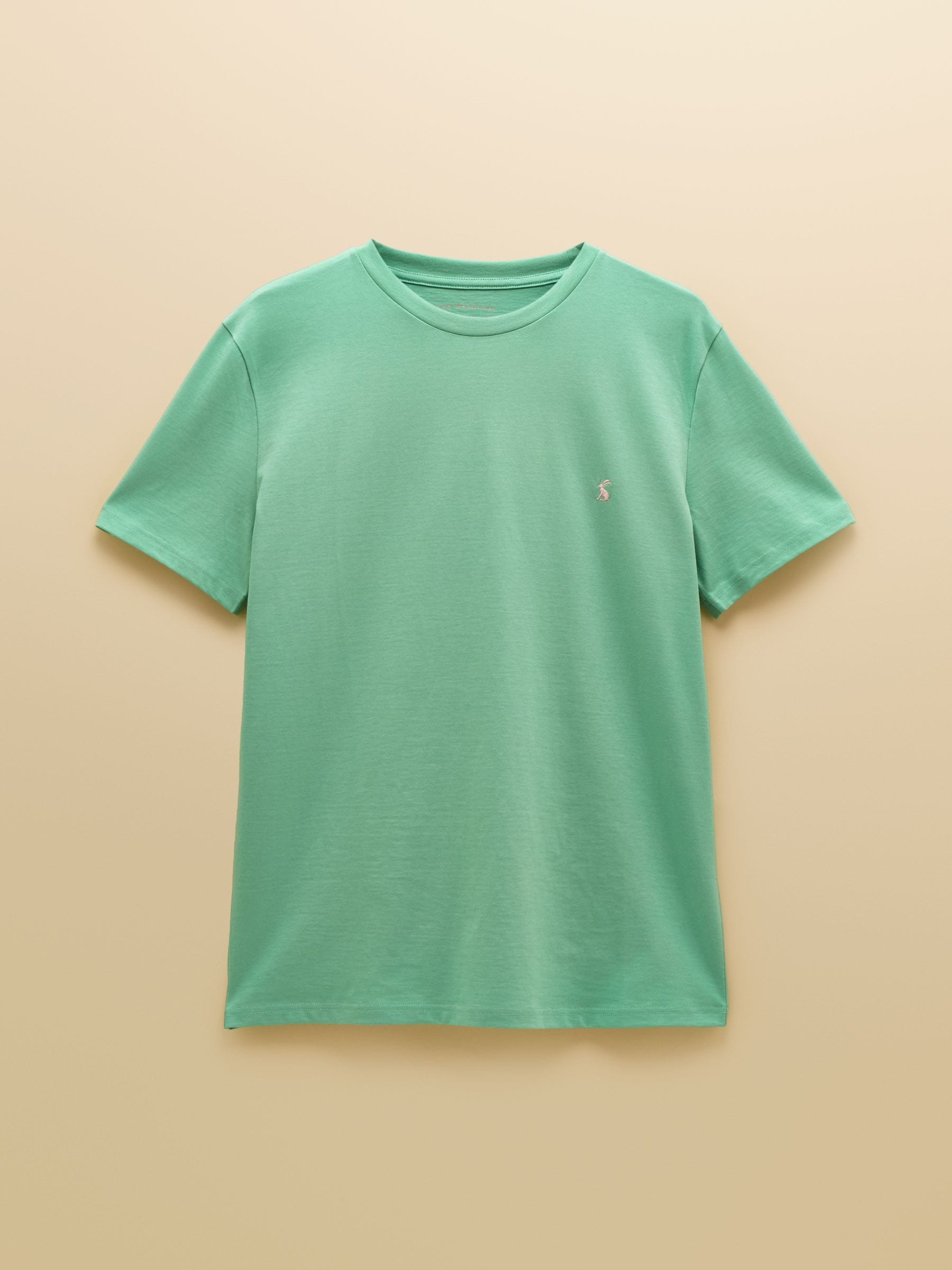 Joules Everyday Light Green Classic Fit Cotton T-Shirt