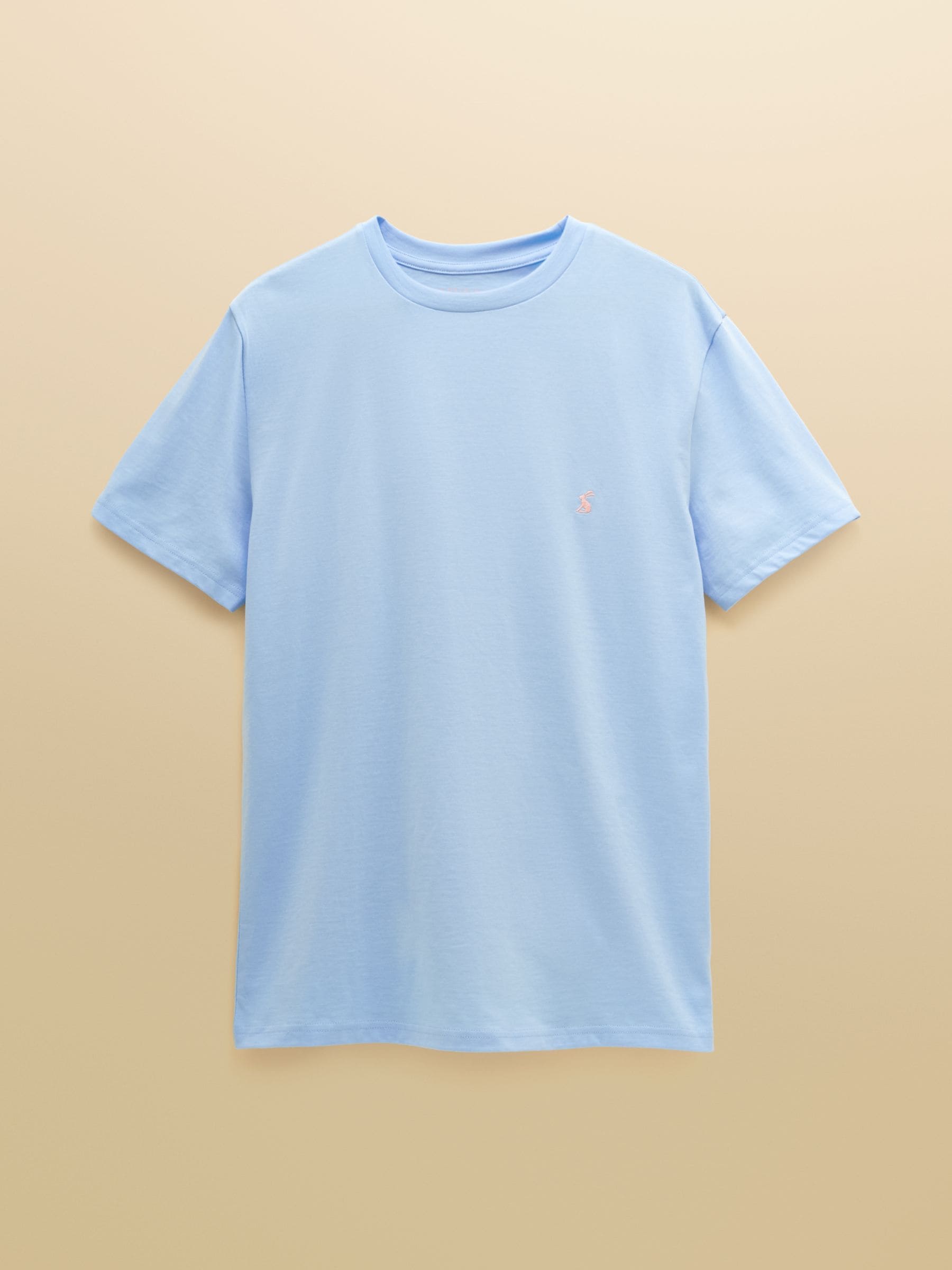 Joules Everyday Light Blue Classic Fit Cotton T-Shirt