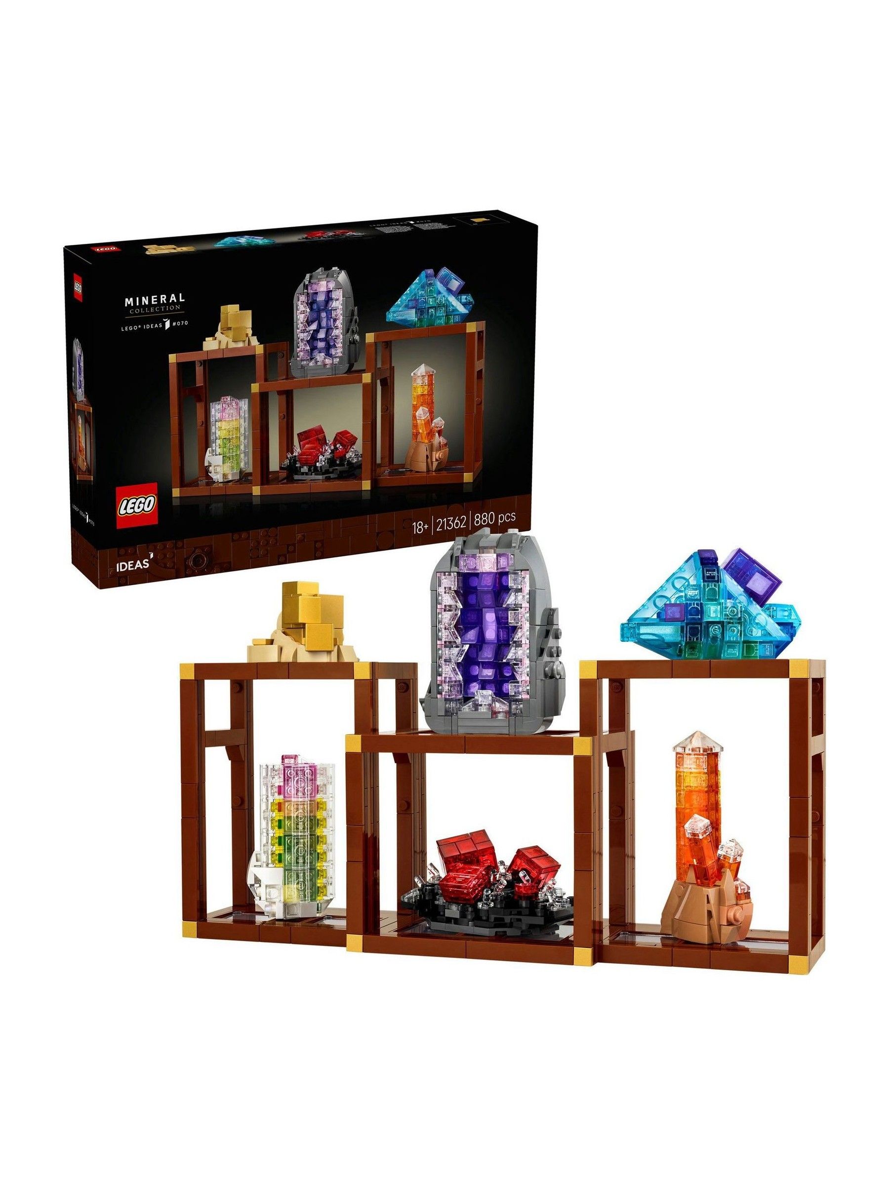 Lego Mineral Collection: Crystal Display Shelves - Bild 13