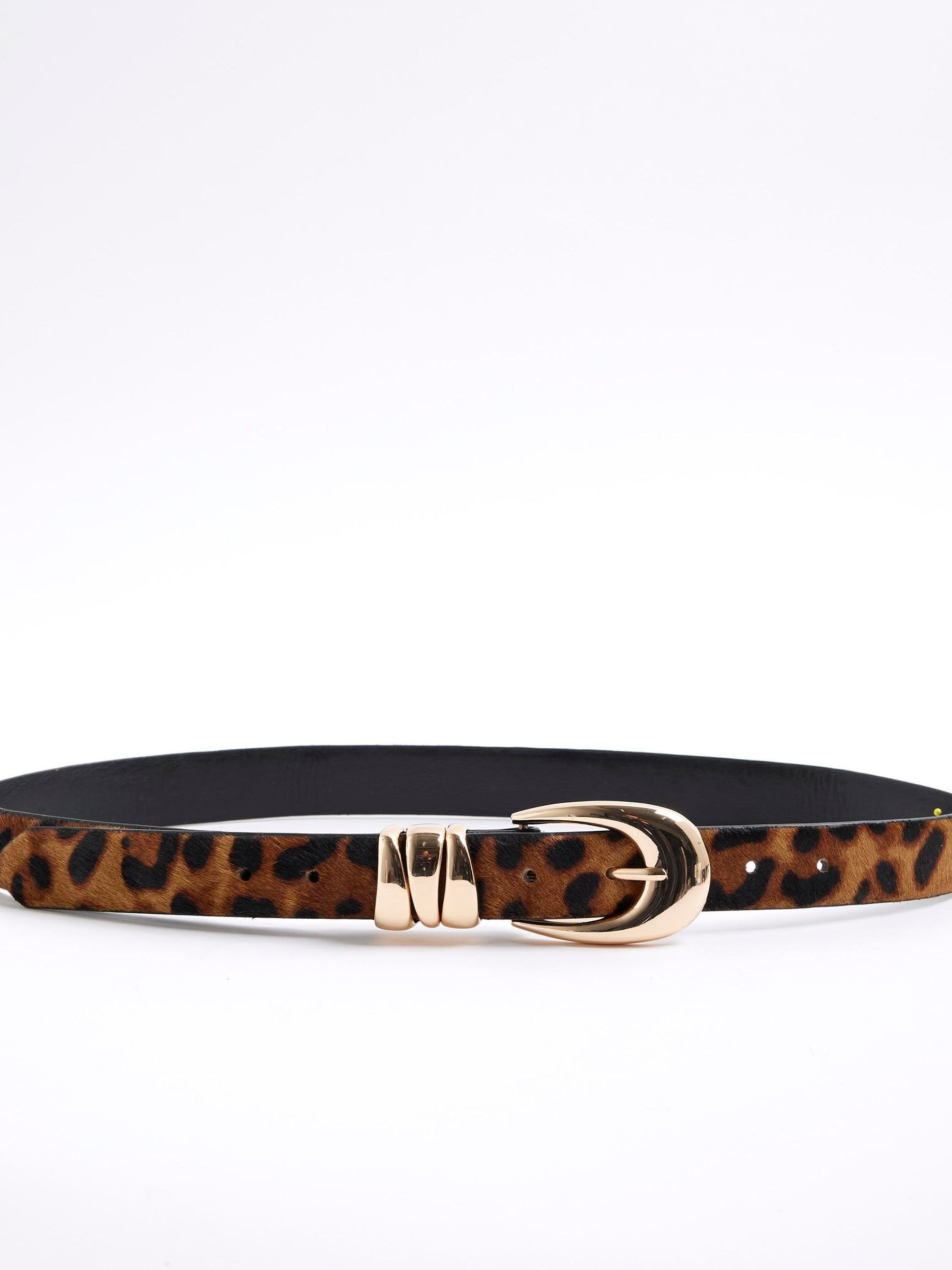 River Island Leopardtryck Triple Keeper-Skärp