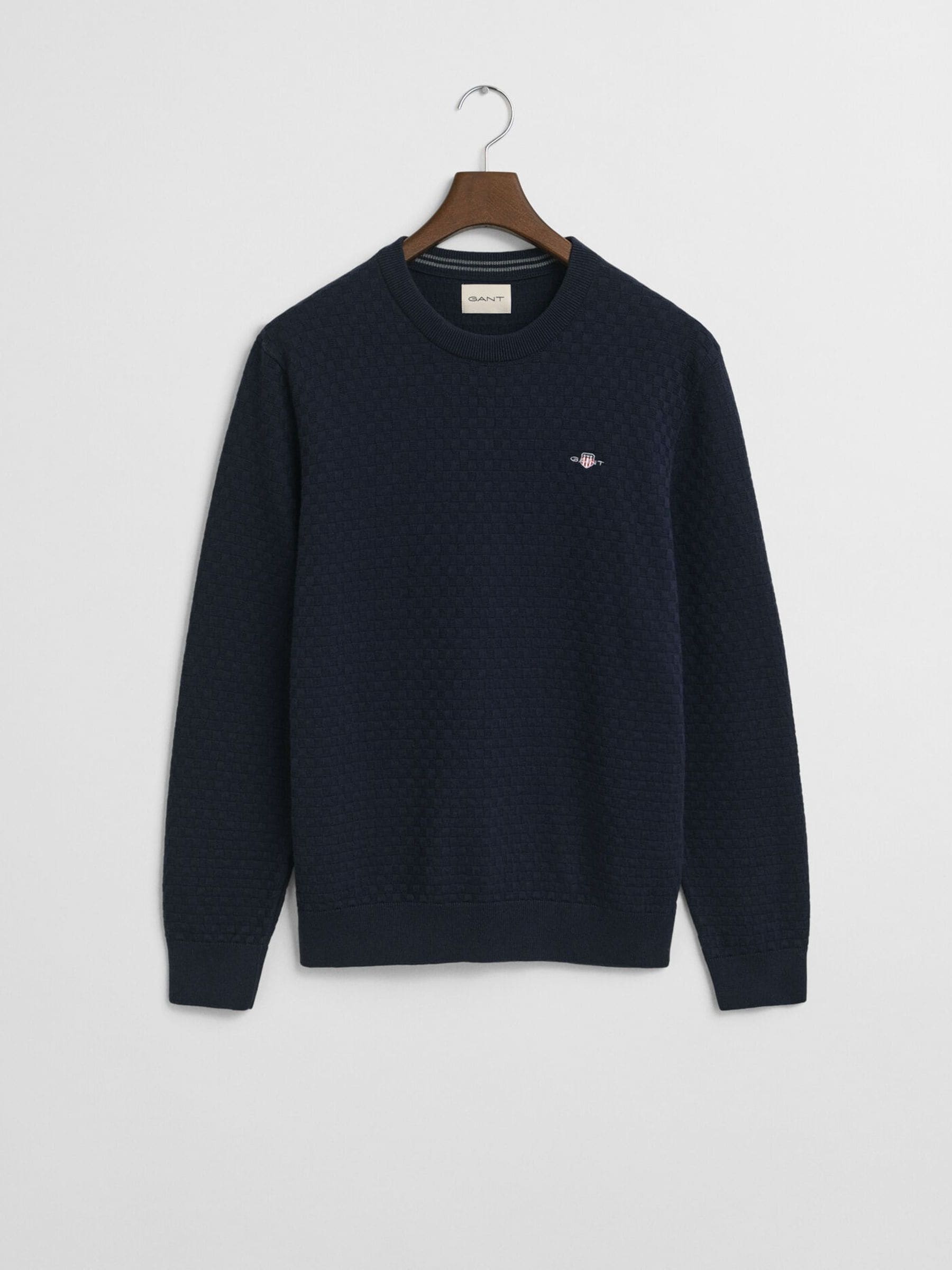 Gant Textured Shield Logo -Neulepusero