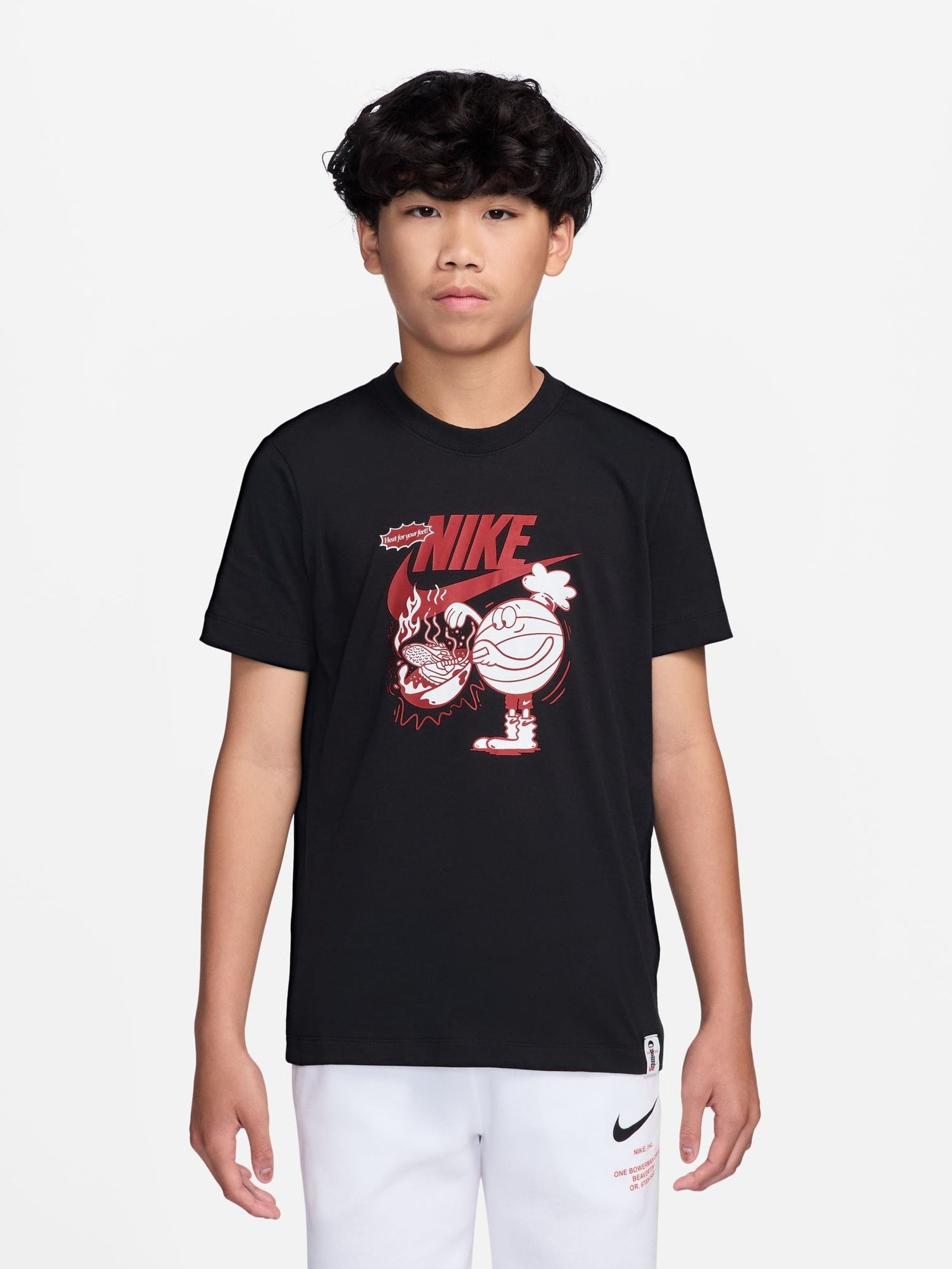 Nike Black Graphic Sole Food T-Shirt