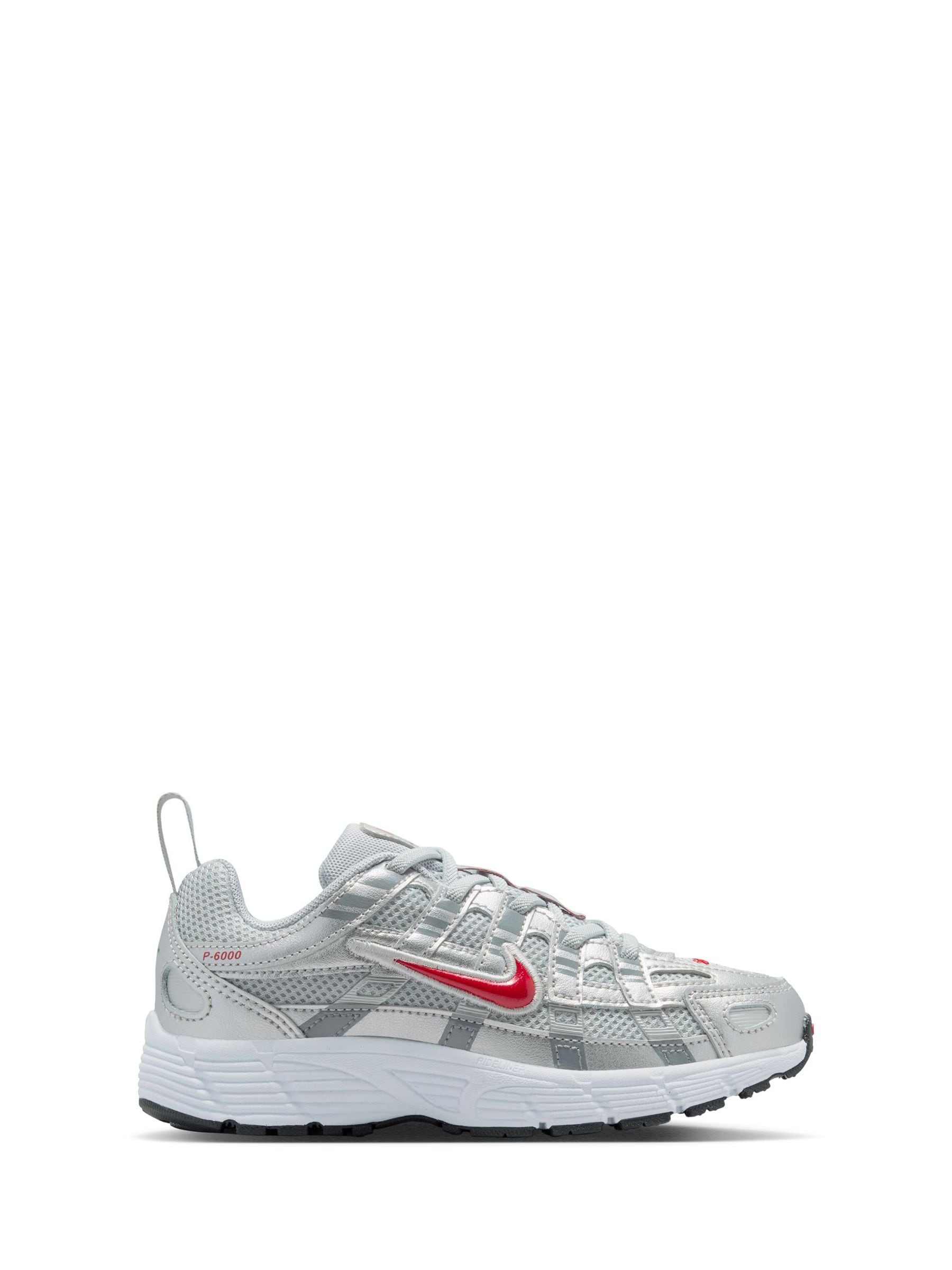 Nike Silver Metallic Junior P6000 Trainers