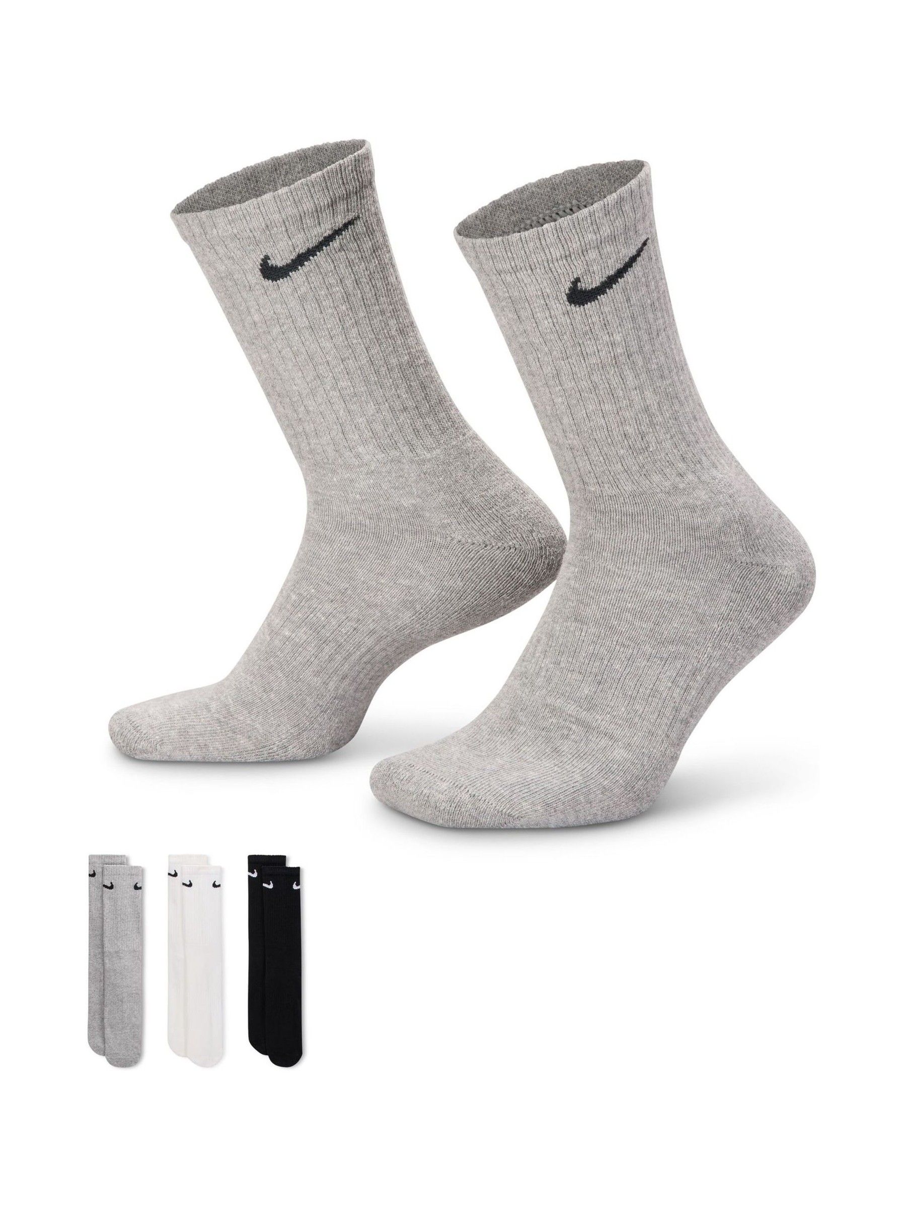 Nike Homme Multicolore Chaussettes Everyday Cushioned (X6) - Image 4