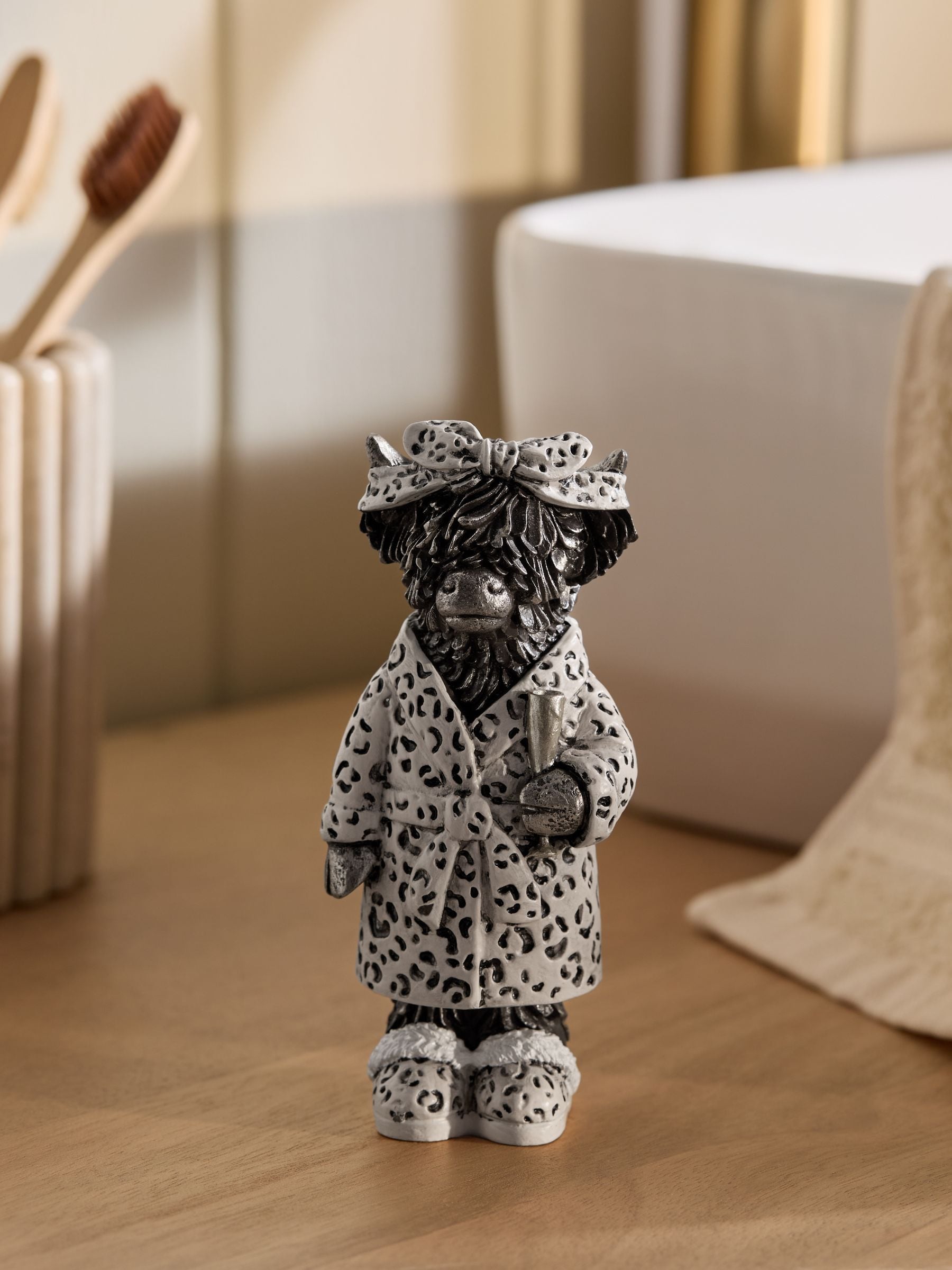 Next Décoration Salle De Bain Imprimé Léopard