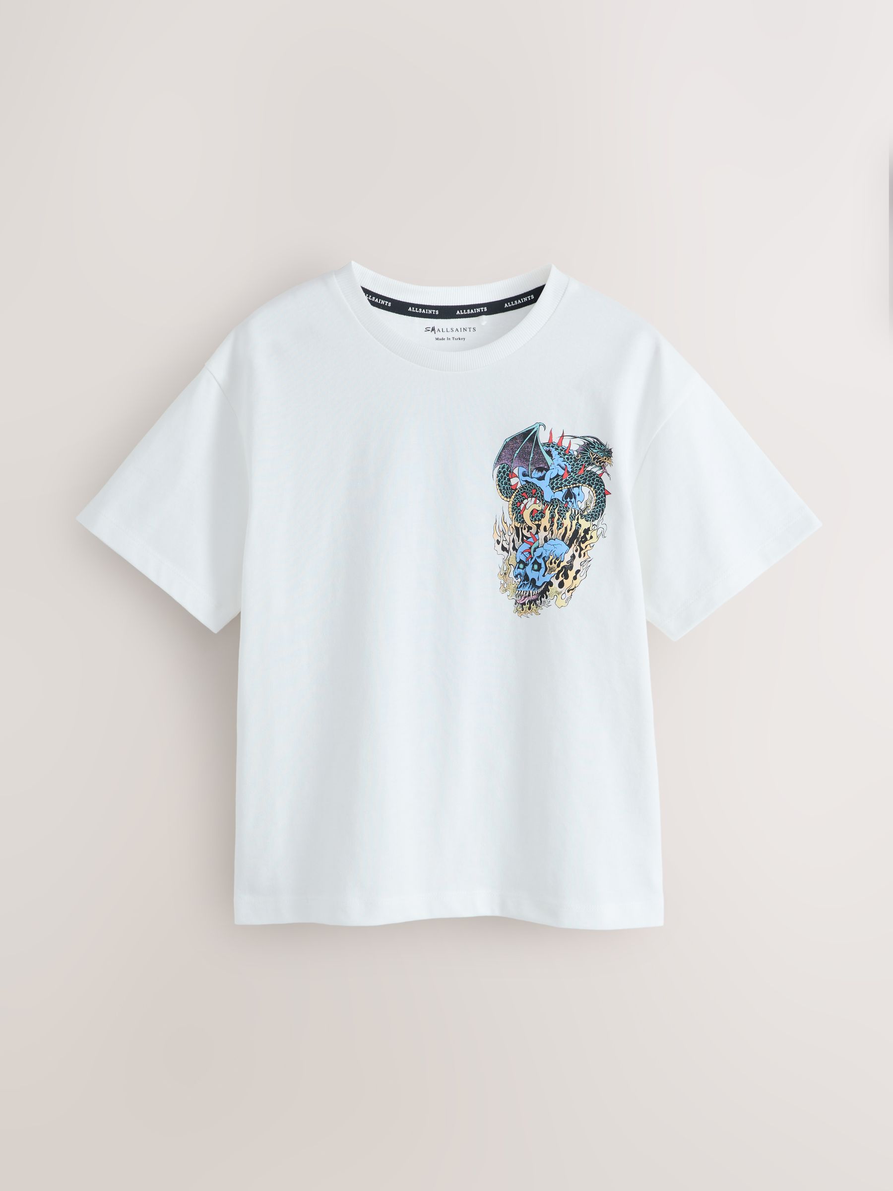 Smallsaints Ylisuuri Graafinen Pyöreäkauluksinen T-Paita