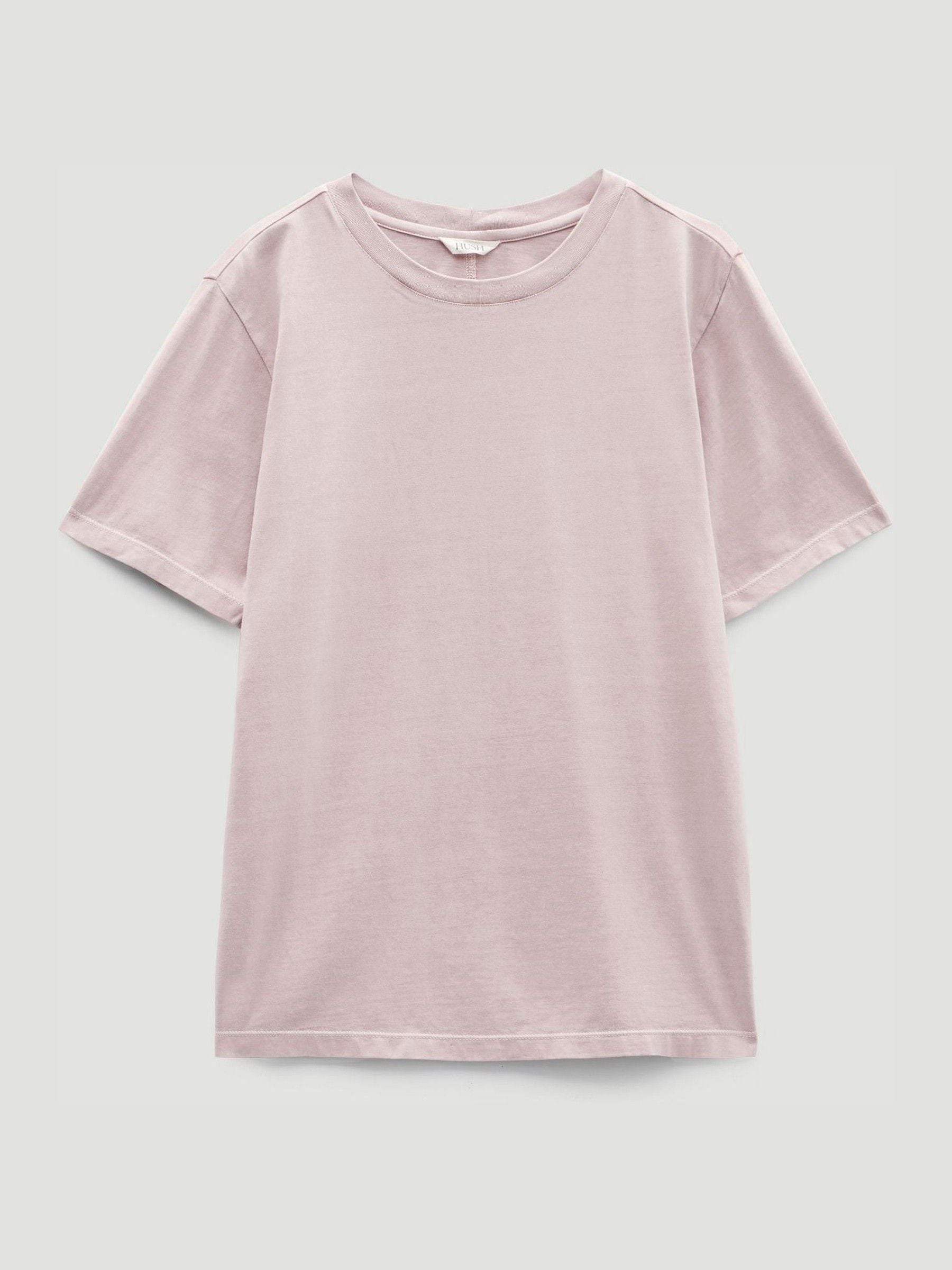 Hush Pink Regular Fit Rosie T-Shirt