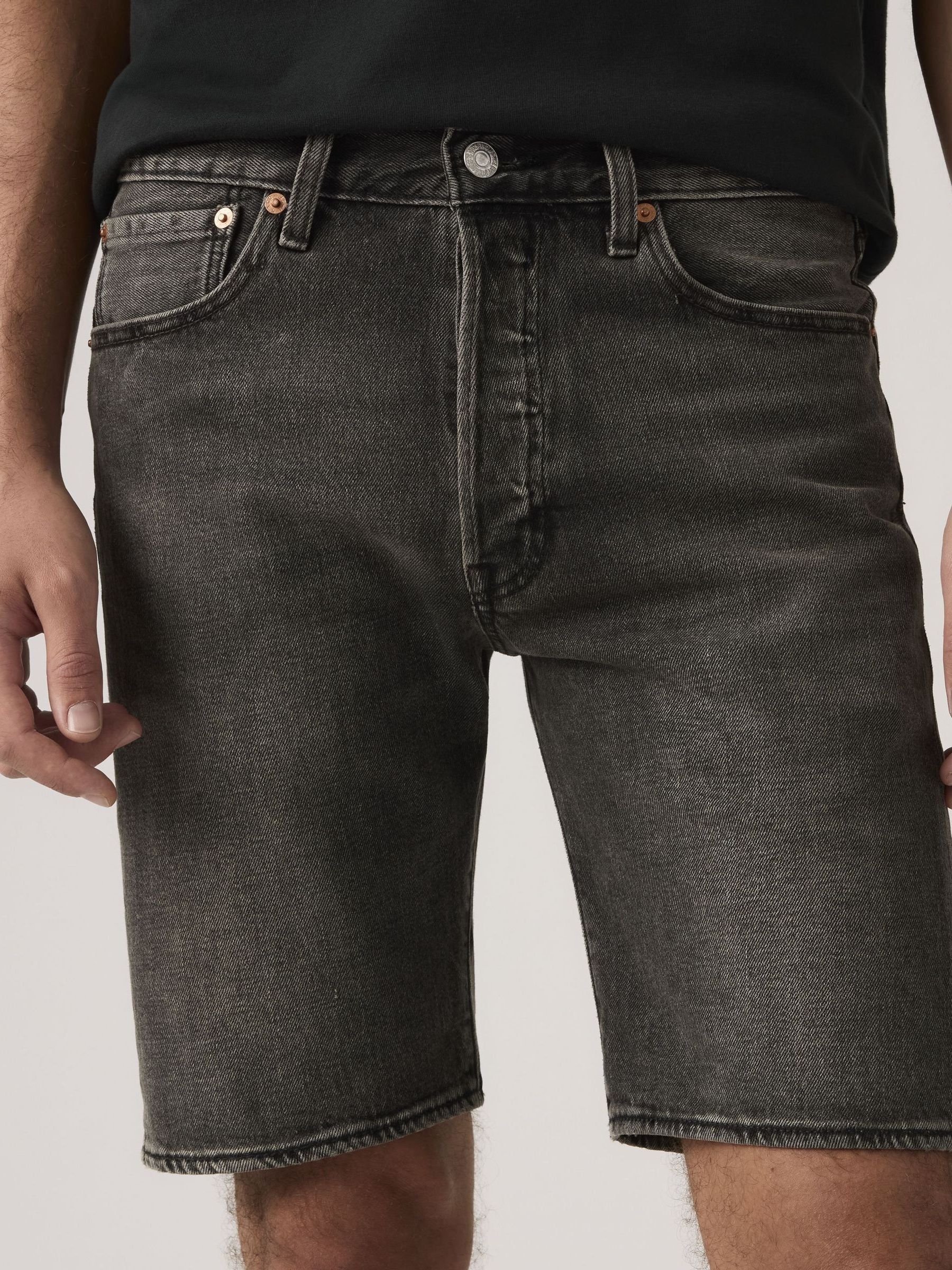 Levi's® Herren Jeans 501® Regular Fit Dunkelblau Größe 34 - Bild 5
