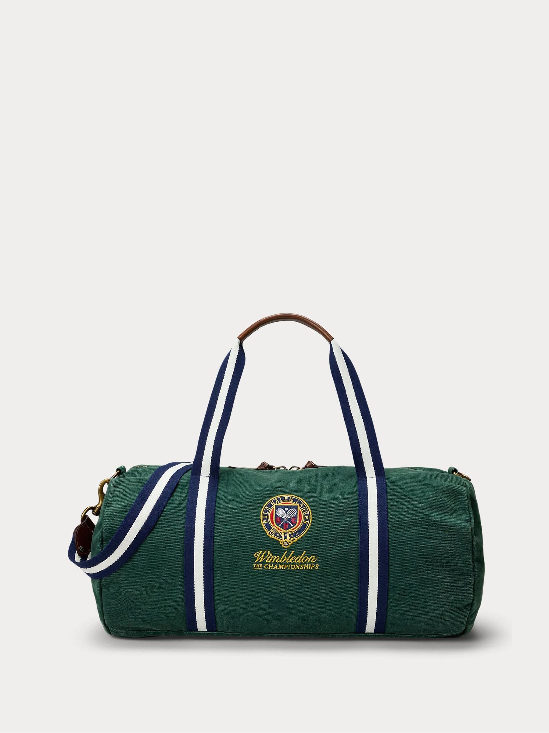 Next - Polo Ralph Lauren Moss Agate Wimbledon Canvas Duffle Bag
