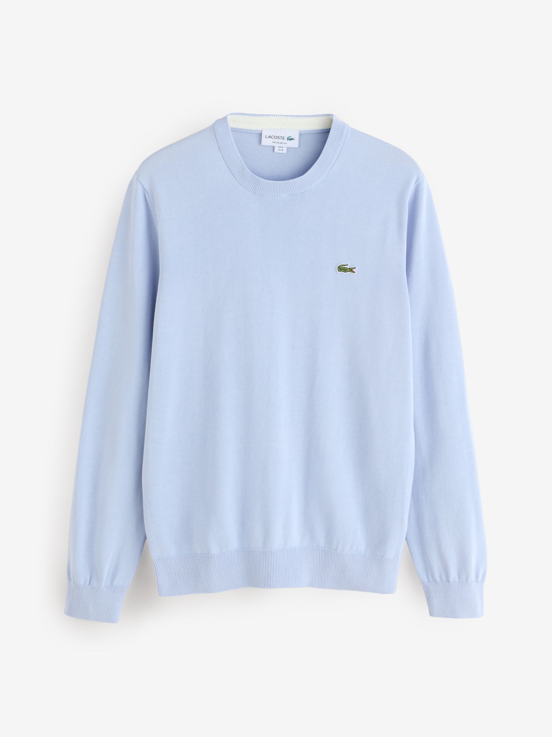 Lacoste Bavlnený Sveter's Výstrihom Pod Krk