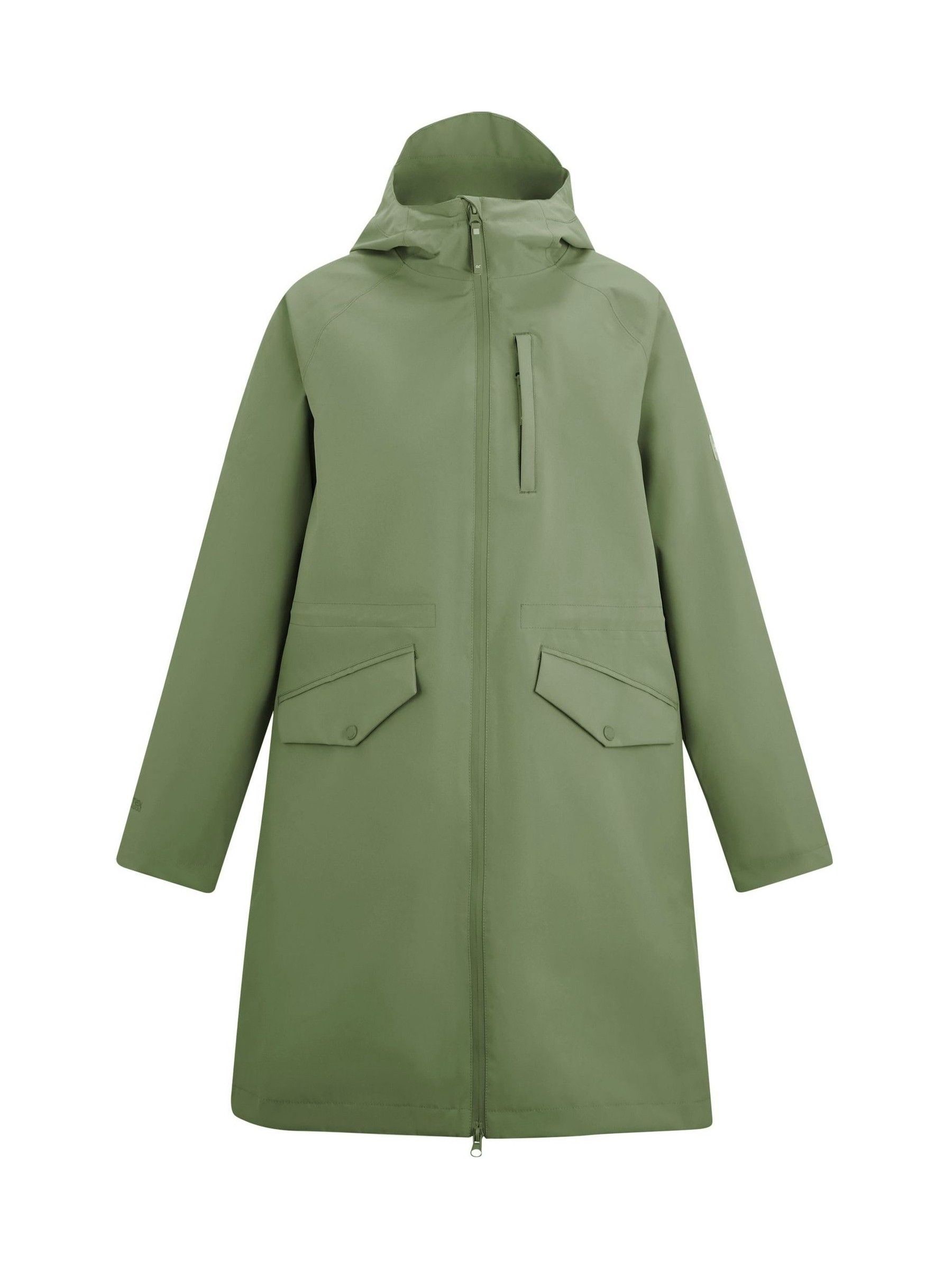 Regatta Verde Chaqueta Impermeable Levita De - Imagen 1