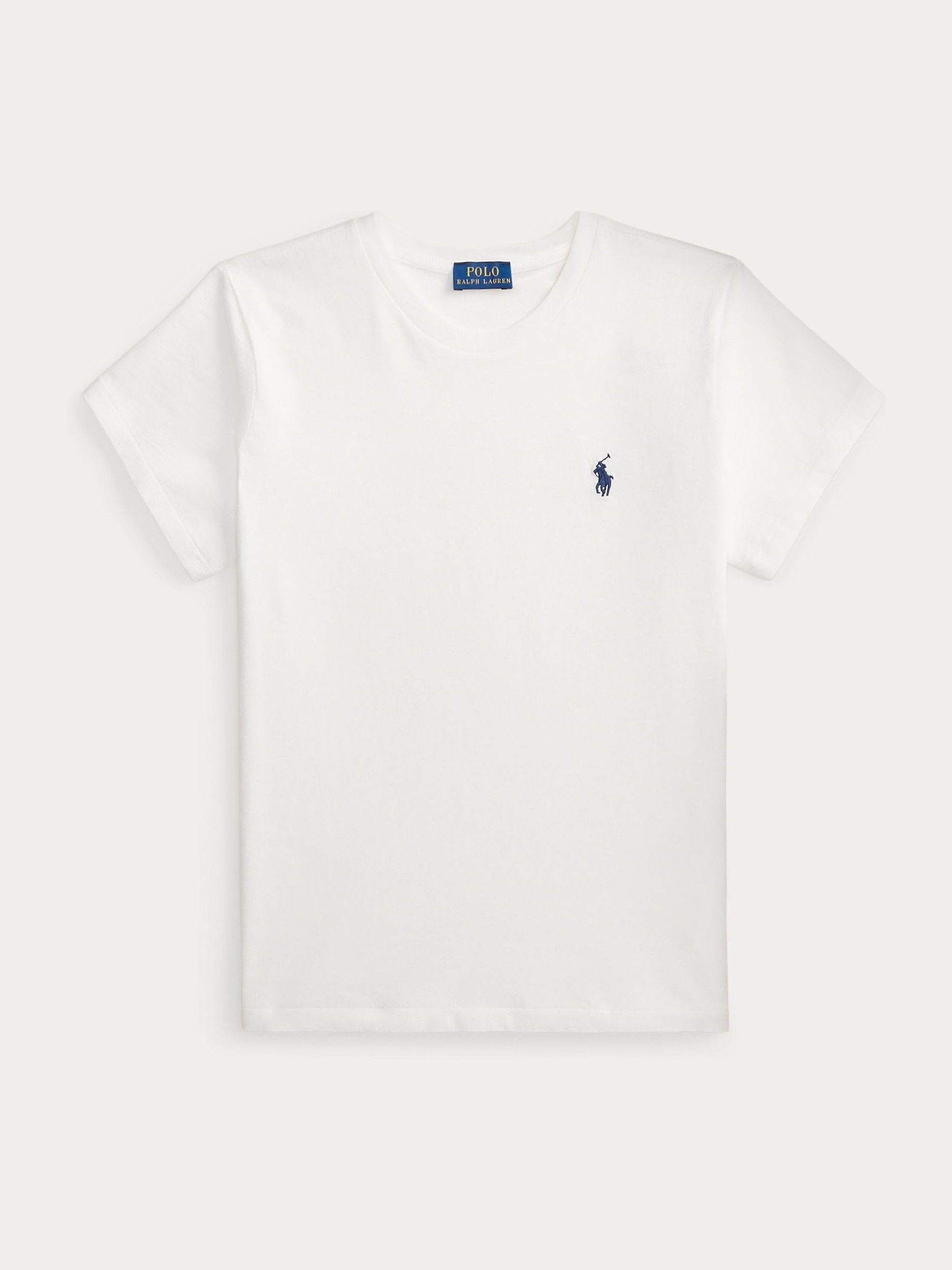 Polo Ralph Lauren White Knit T-Shirt
