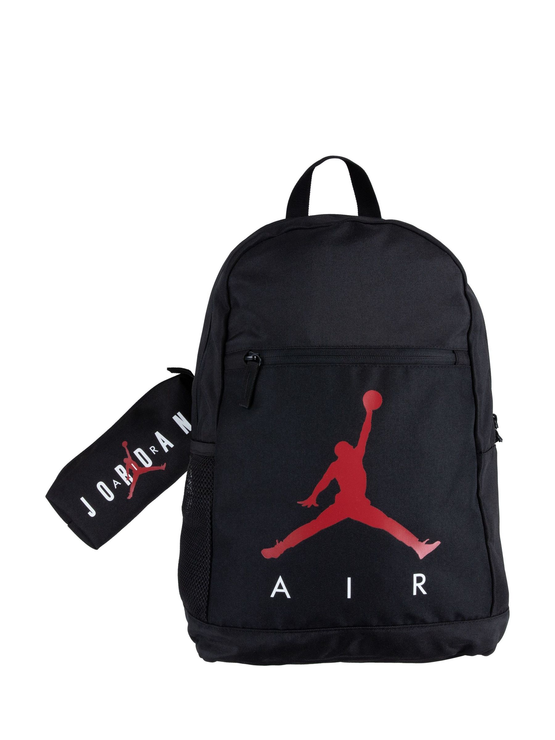 Jordan Garçons Noir Jan Air School Backpack And Pencil Case - Image 1