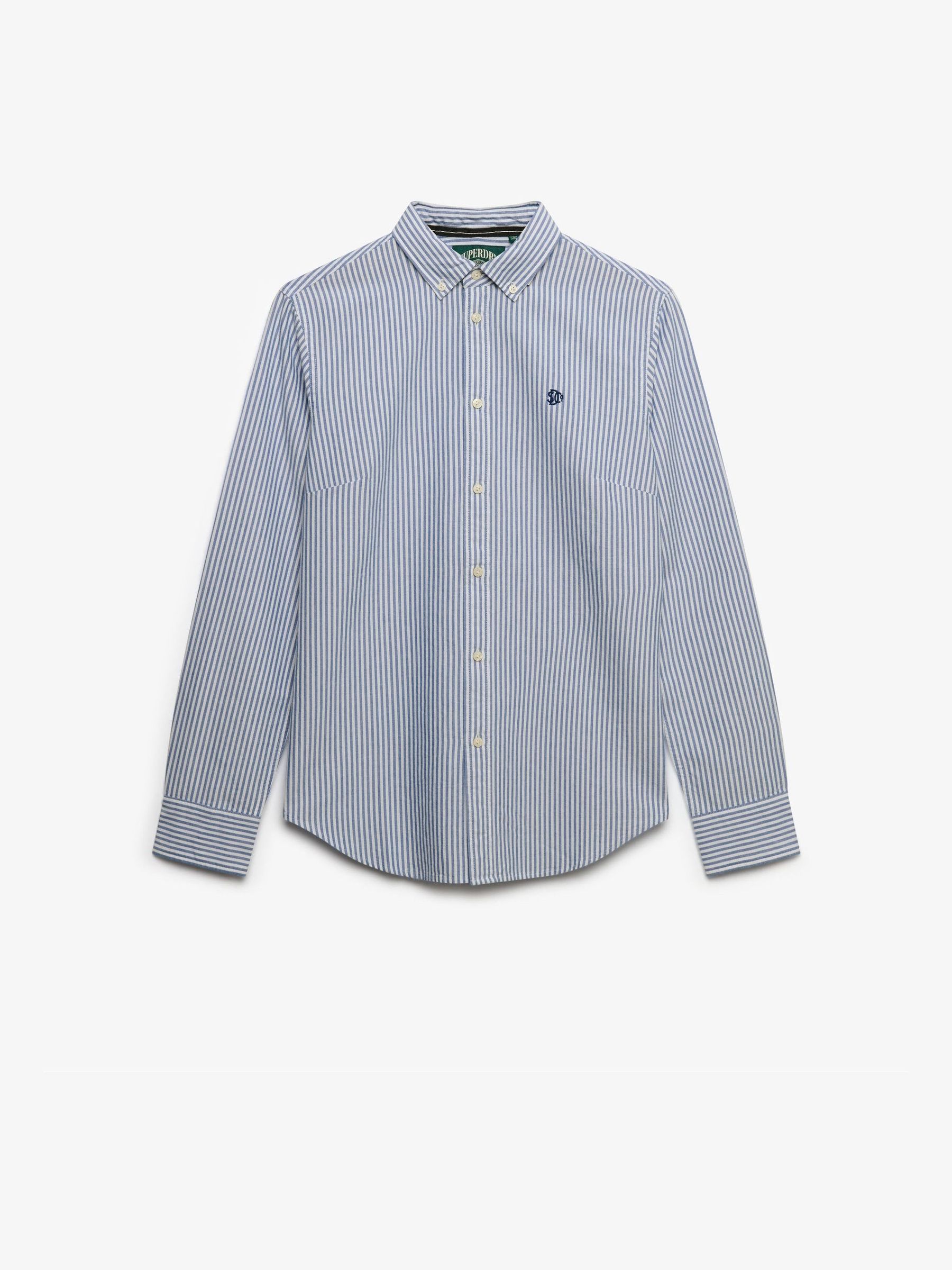 Superdry Damen Blau Langarmshirt Oxford Bd - Bild 3