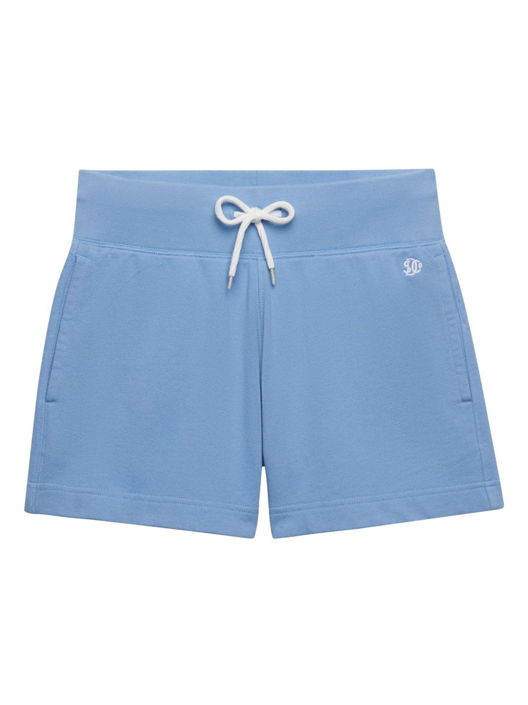 Superdry Damen Blau Studios Sweatshorts - Bild 1
