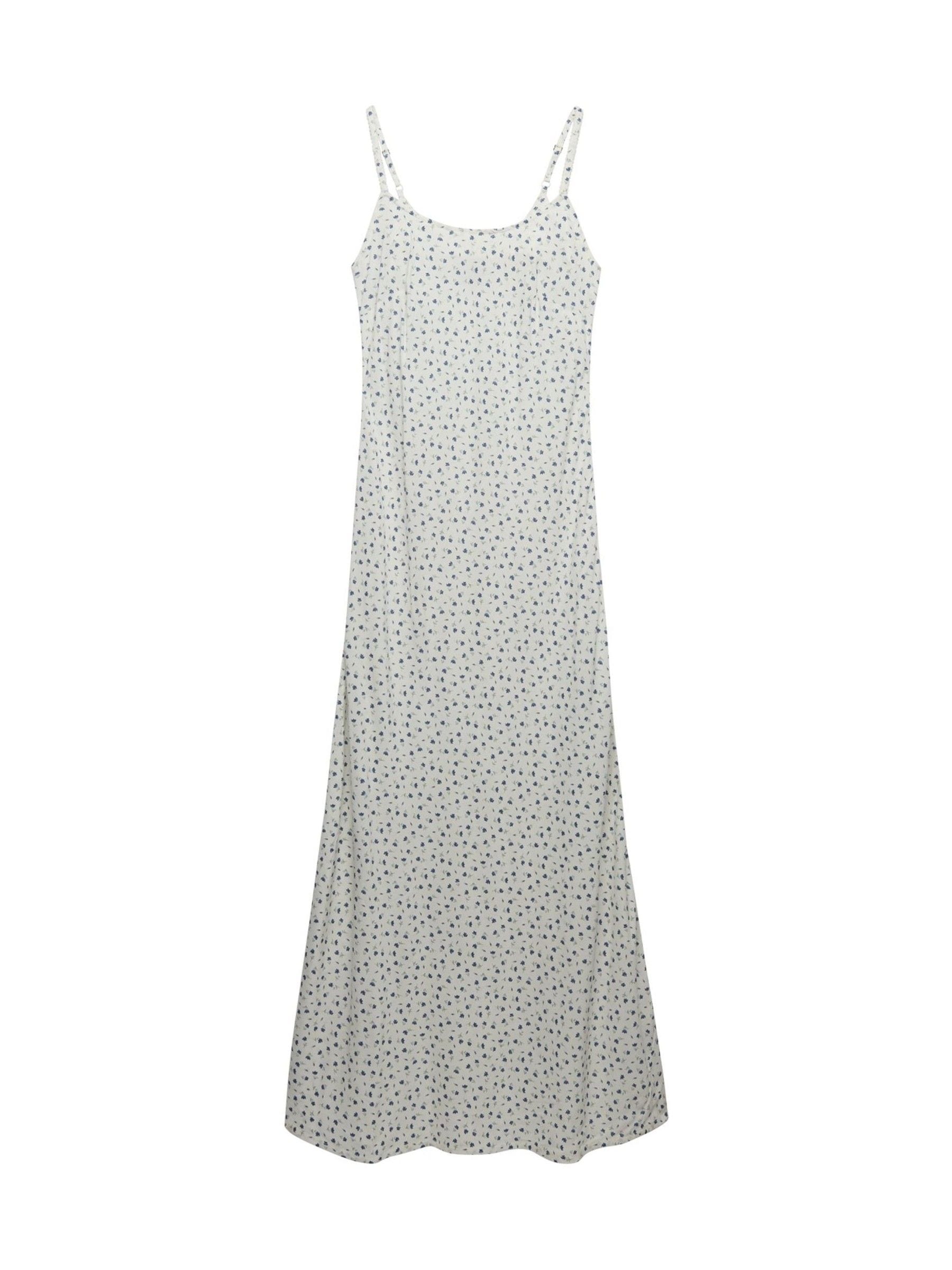 Superdry Damen Weiß Lange Gemusterte -Kleid Cami - Bild 2