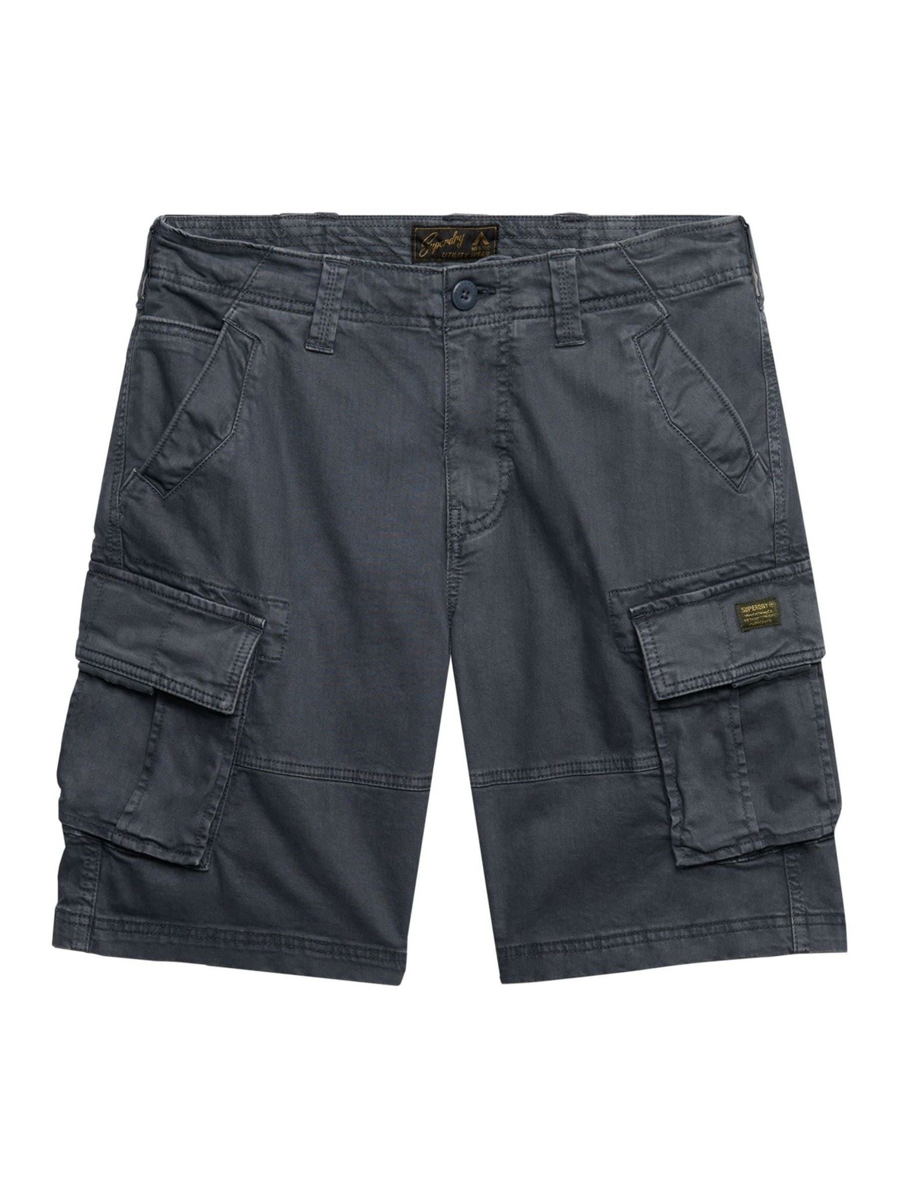 Superdry Grau Kurze Cargo-Shorts - Bild 3