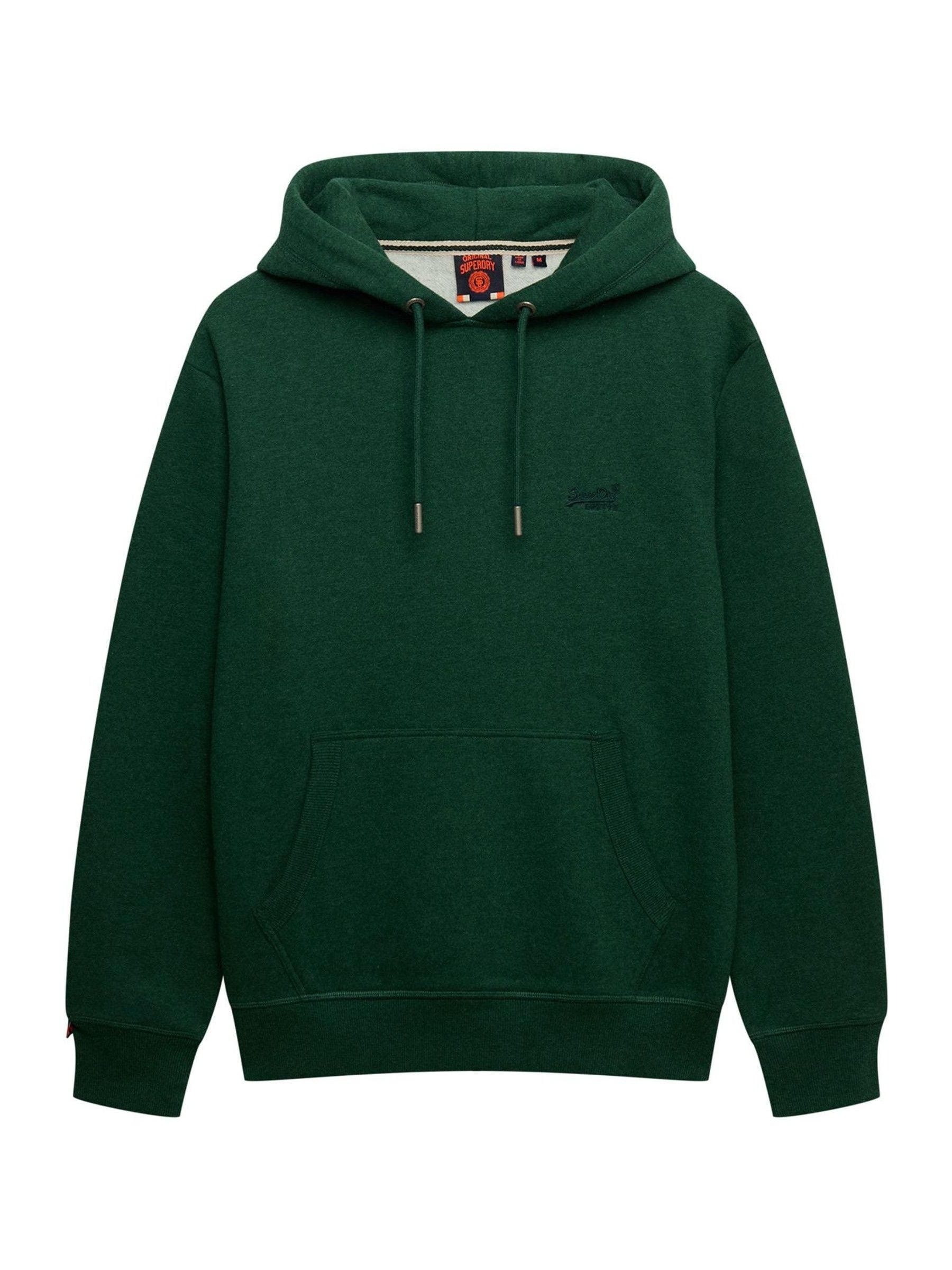 Superdry Green Essential Logo Hoodie
