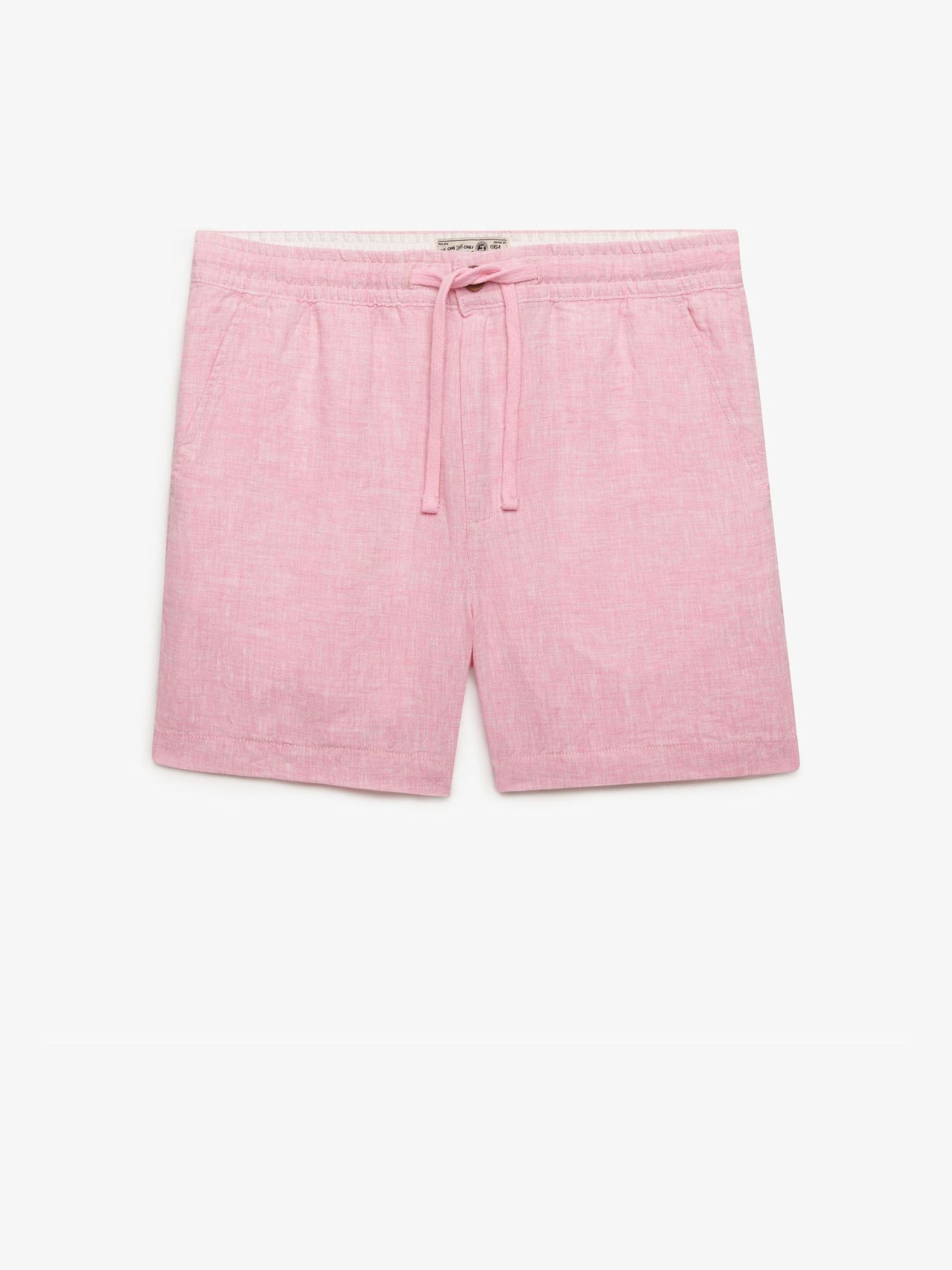 Superdry Herren Rosa – The Merchant Store – Shorts Aus Leinen-Chambray In - Bild 5