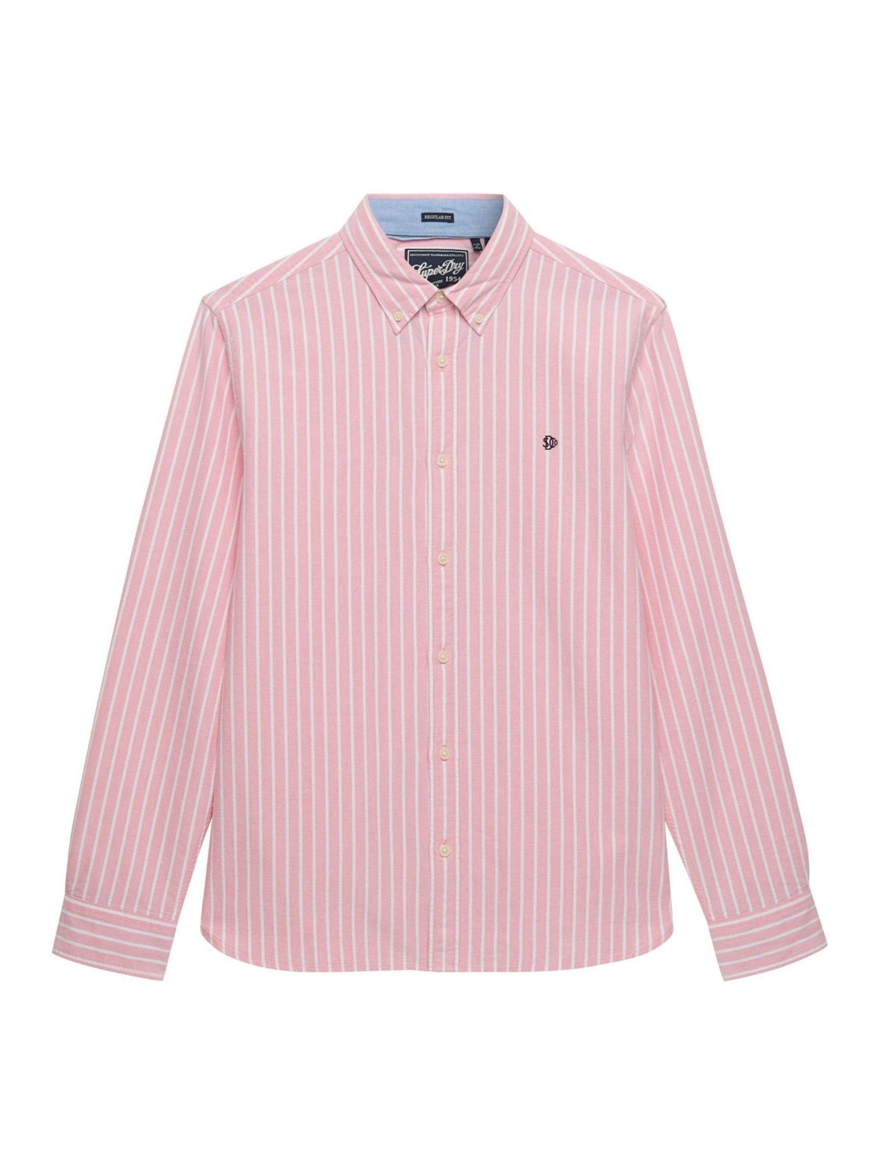 Superdry Rosa Langarmshirt Preppy Oxford - Bild 3