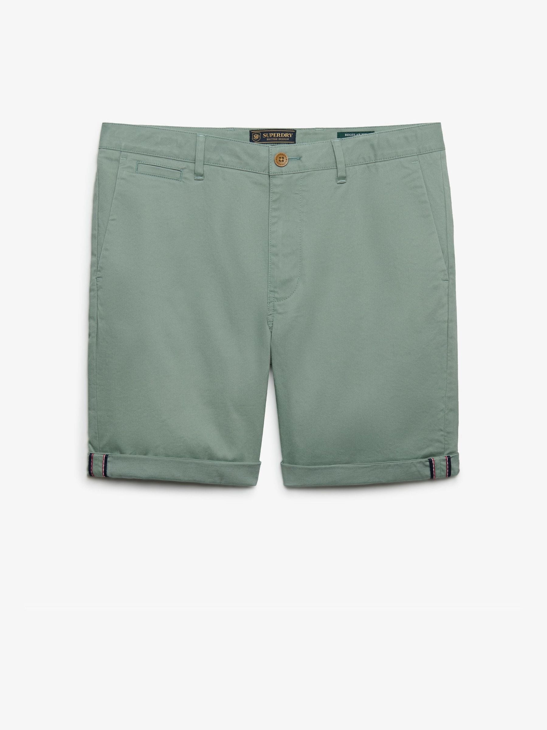 Superdry Grün Chino Shorts Premium Regular - Bild 4