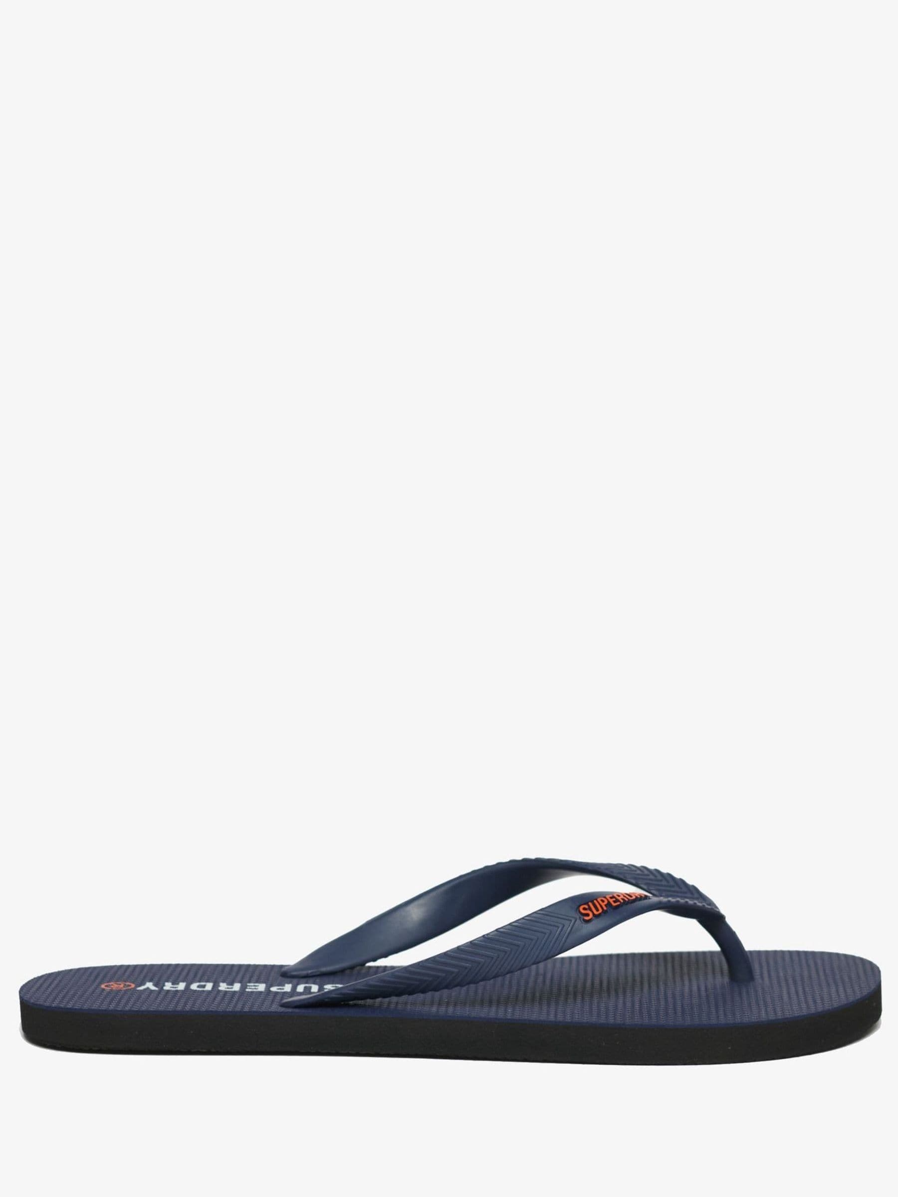 Superdry Jungen Blau Flip-Flops Für Kinder Core Essential - Bild 3