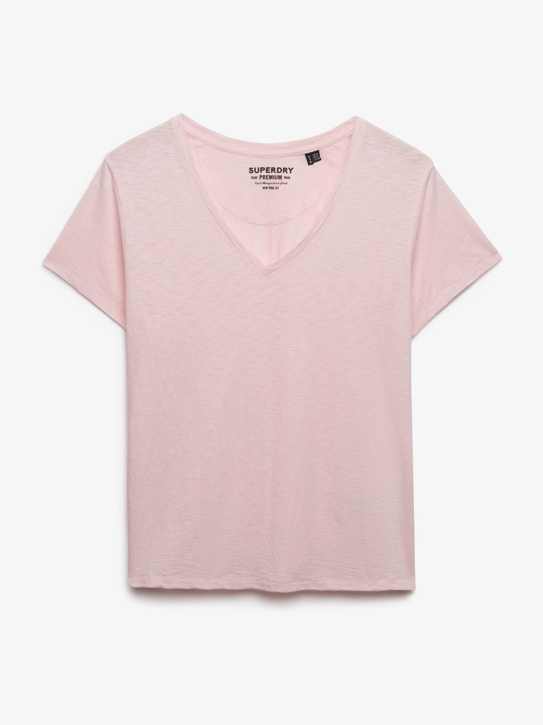 Superdry Damen Rosa T-Shirt Studios Slub - Bild 2