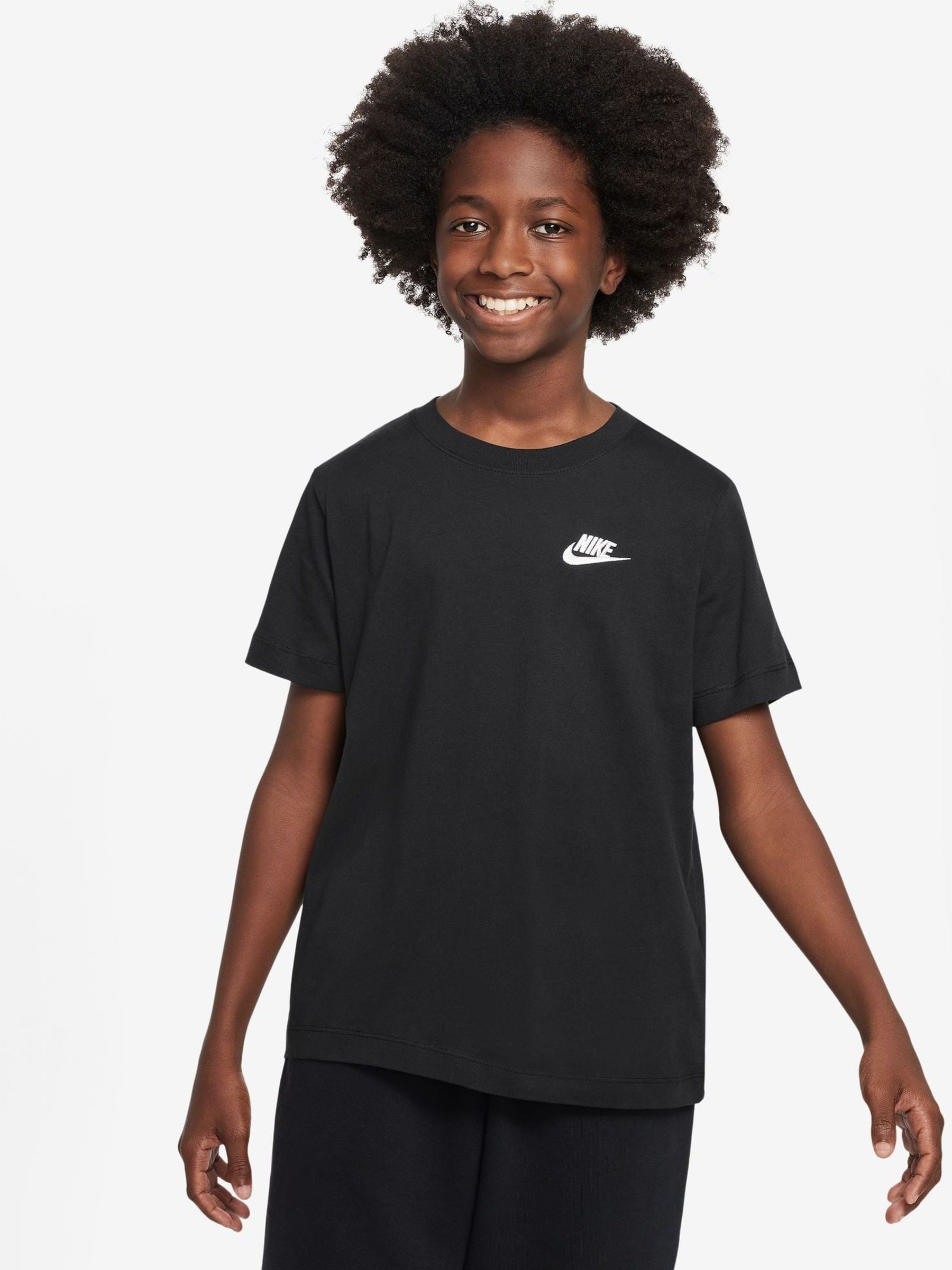 Nike Black Short Sleeve Club T-Shirt