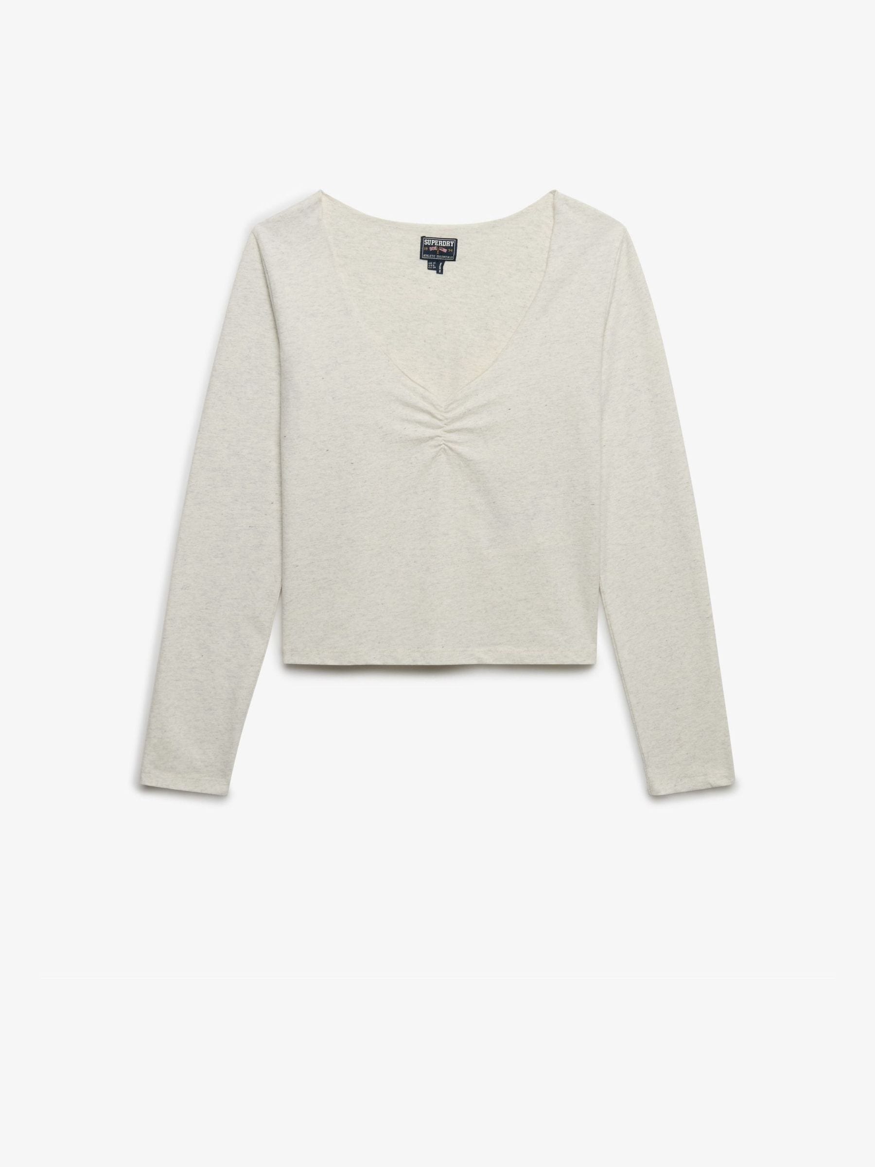 Superdry Damen Blanc T-Shirt Ath Ess - Bild 2