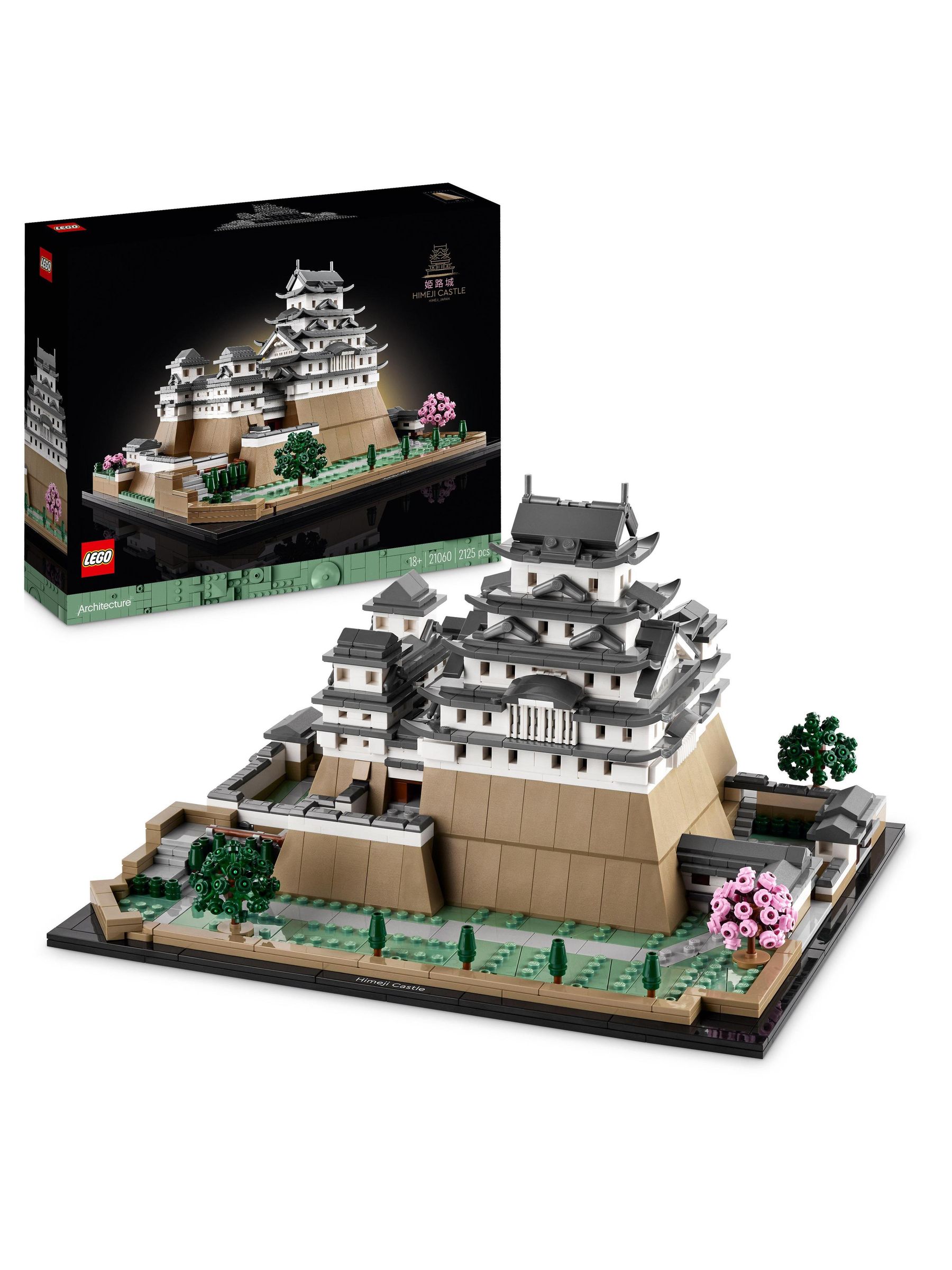 Lego Architecture Castello di Himeji Giappone 21060 Blocco Giocattolo Interno... - Immagine 14