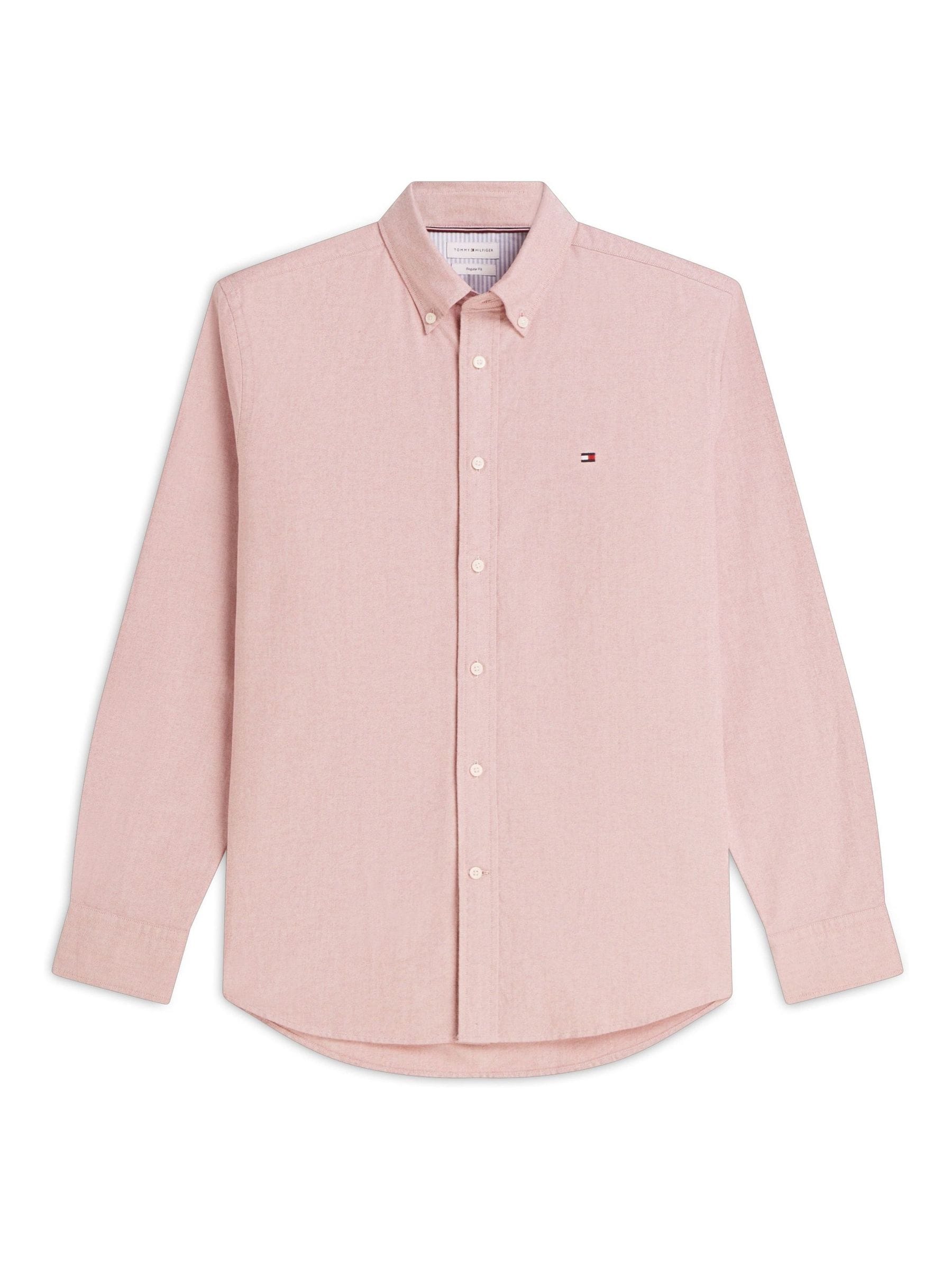 Tommy Hilfiger Herren Rosa - Oxford-Hemd In Normaler Passform - Bild 4