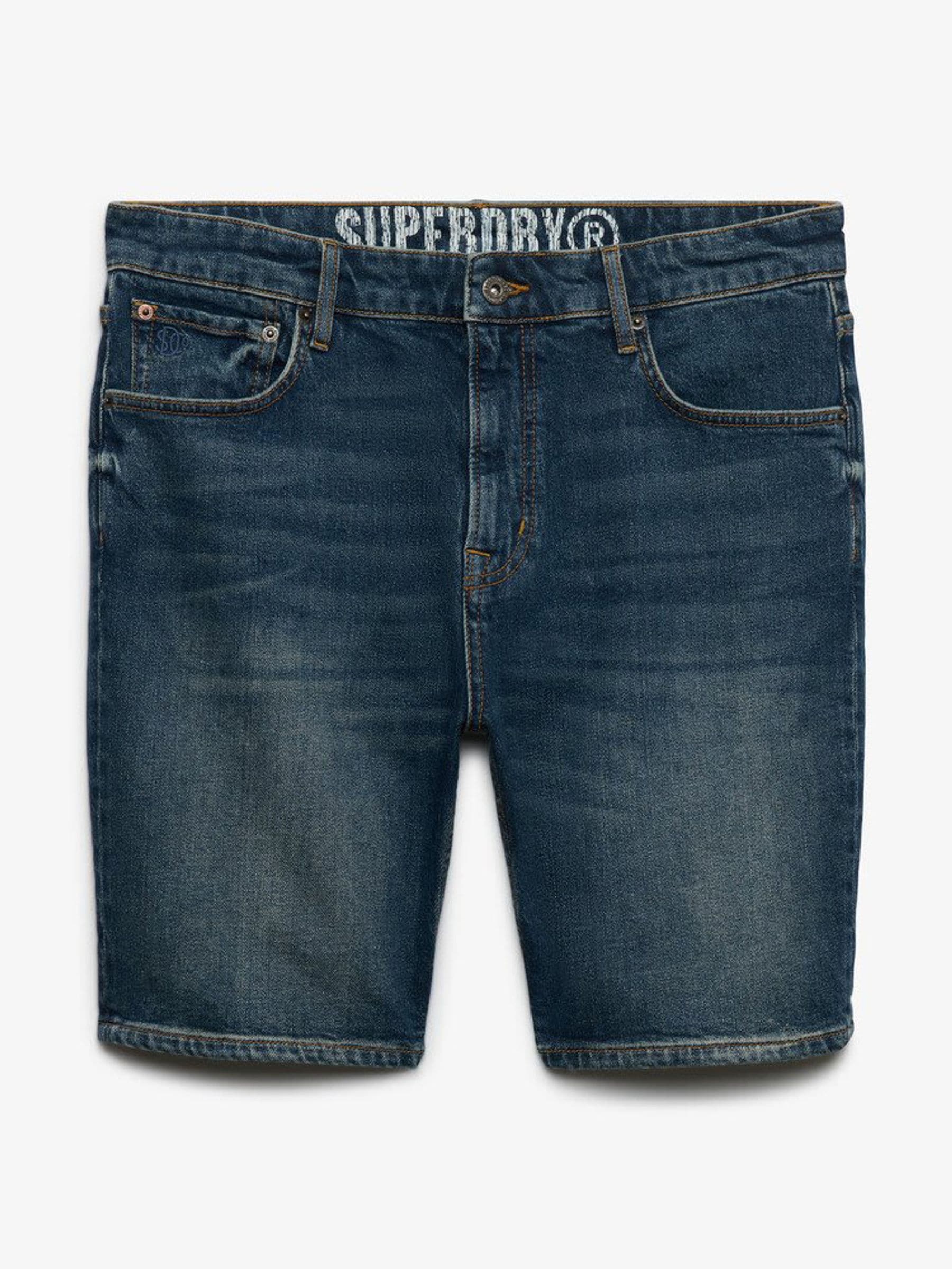 Superdry Blau Shorts Vintage Straight - Bild 3