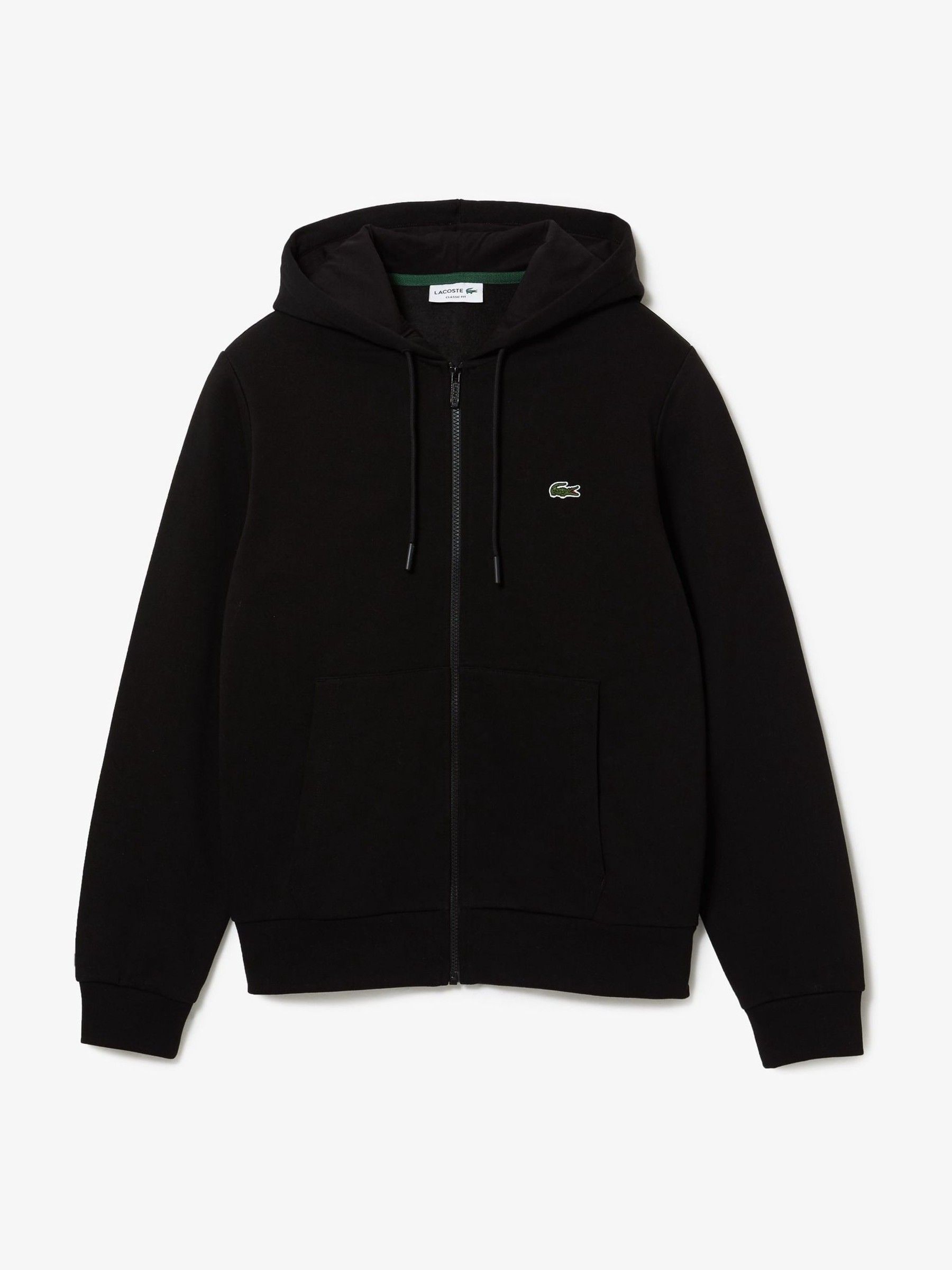 Lacoste - Felpa Con Cappuccio In Cotone Con Logo