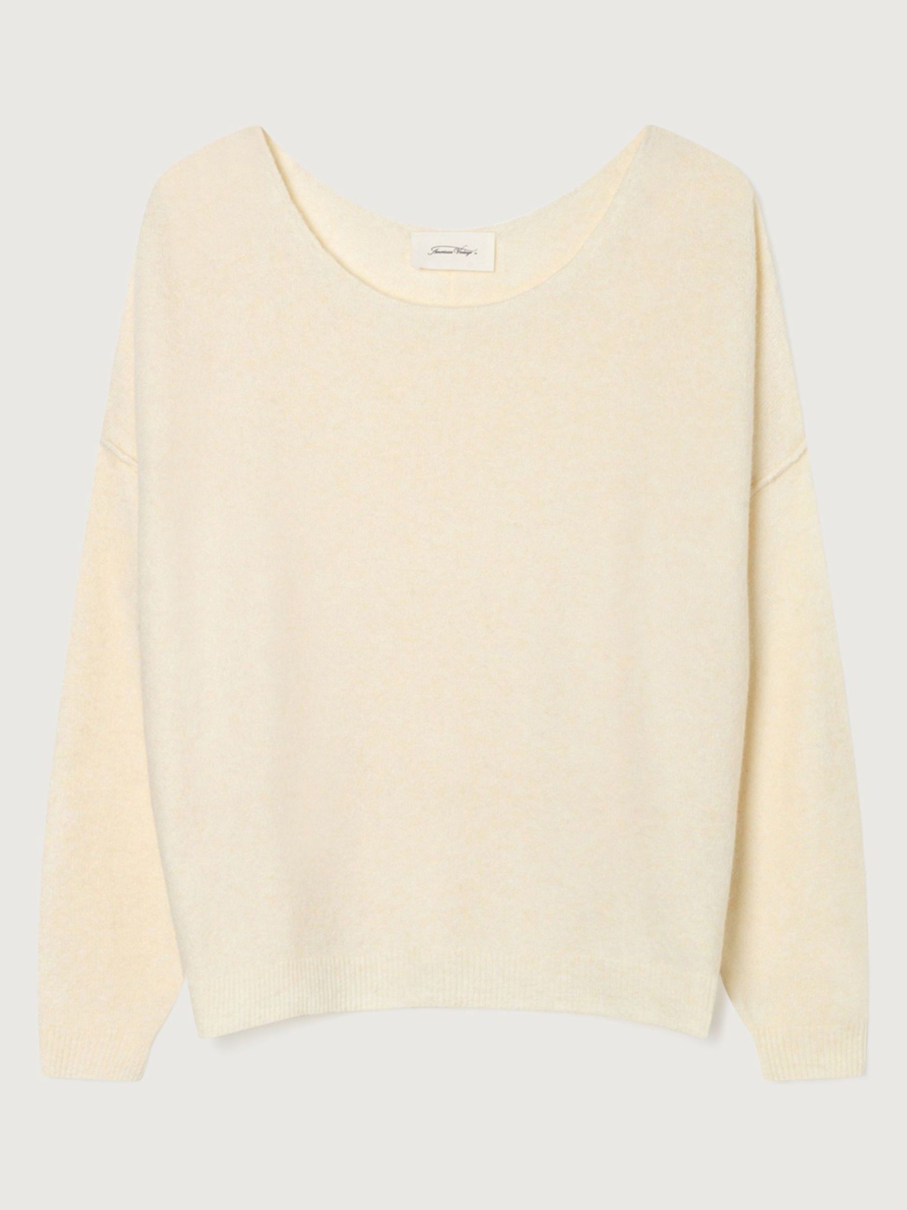 American Vintage Pull Décontracté En Maille Souple