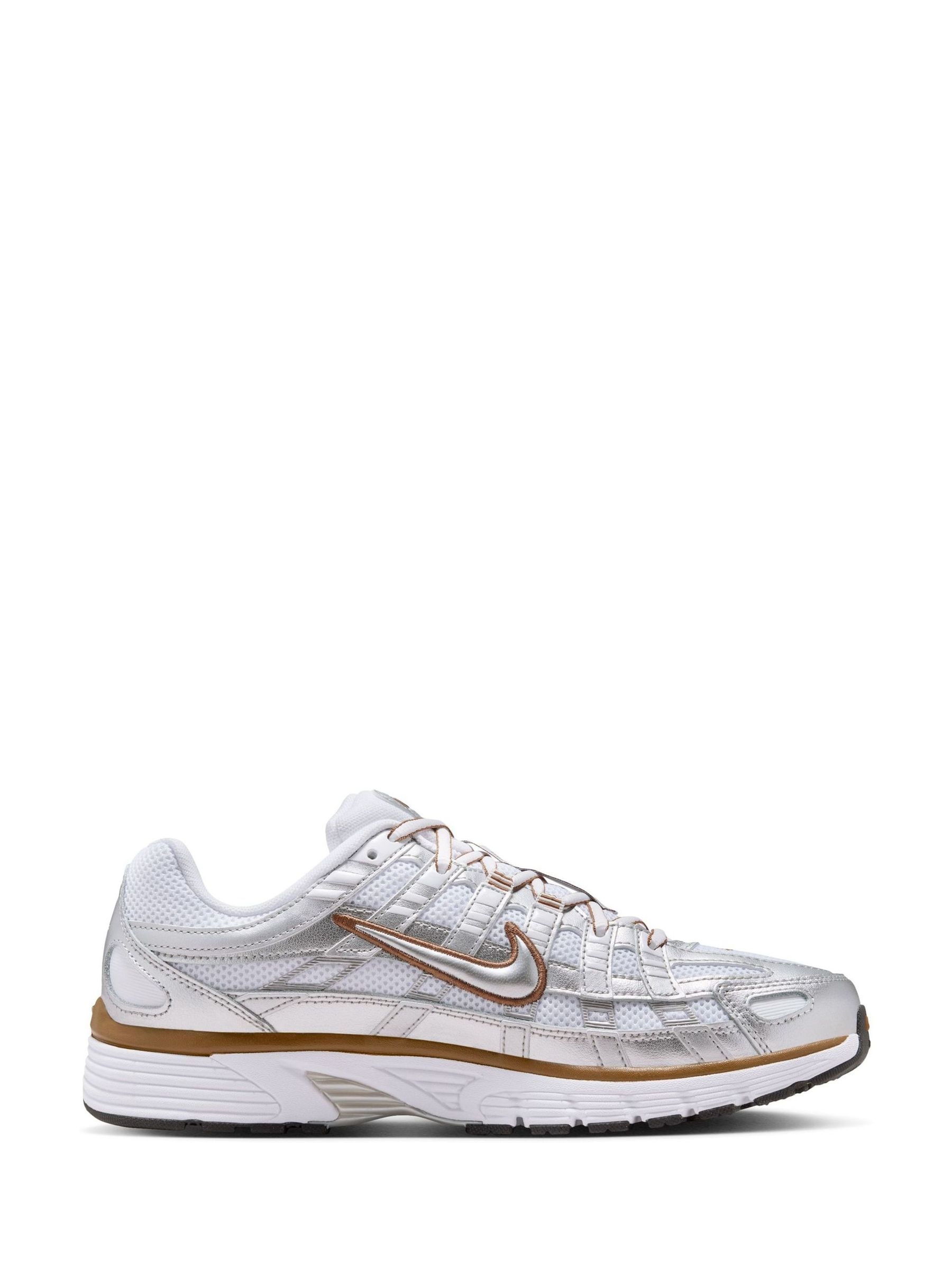 Next - Nike Metallic Silver/Brown P-6000 Trainers