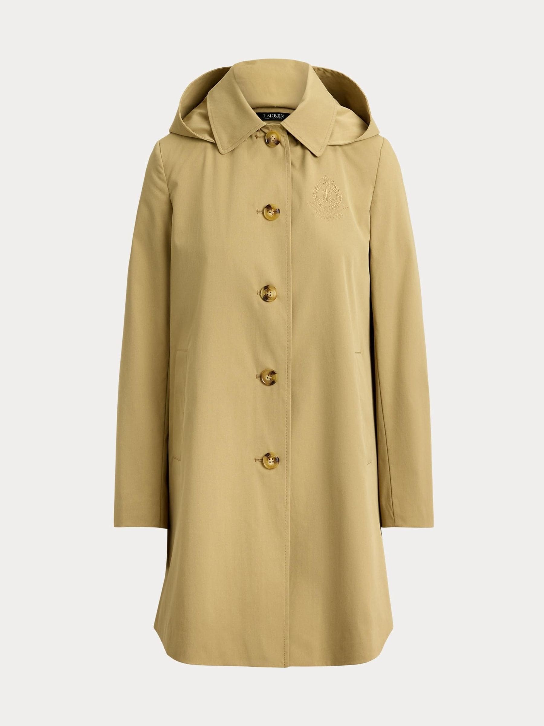 Lauren Ralph Lauren Twill Crest Trench Coat