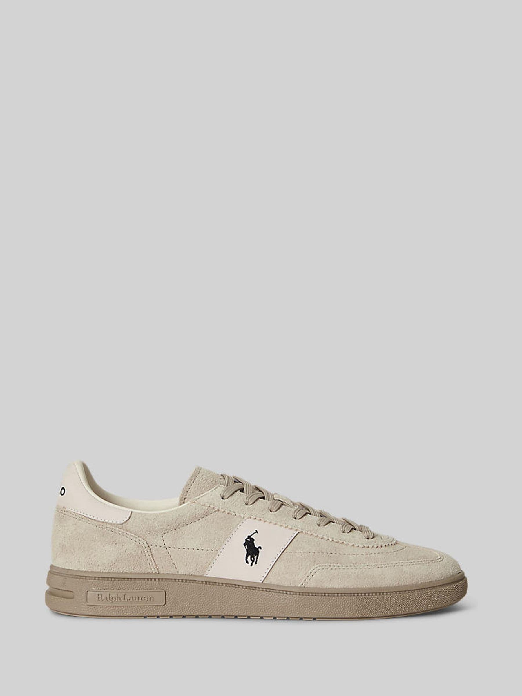 Polo Ralph Lauren Natural Bedford Suede Trainers