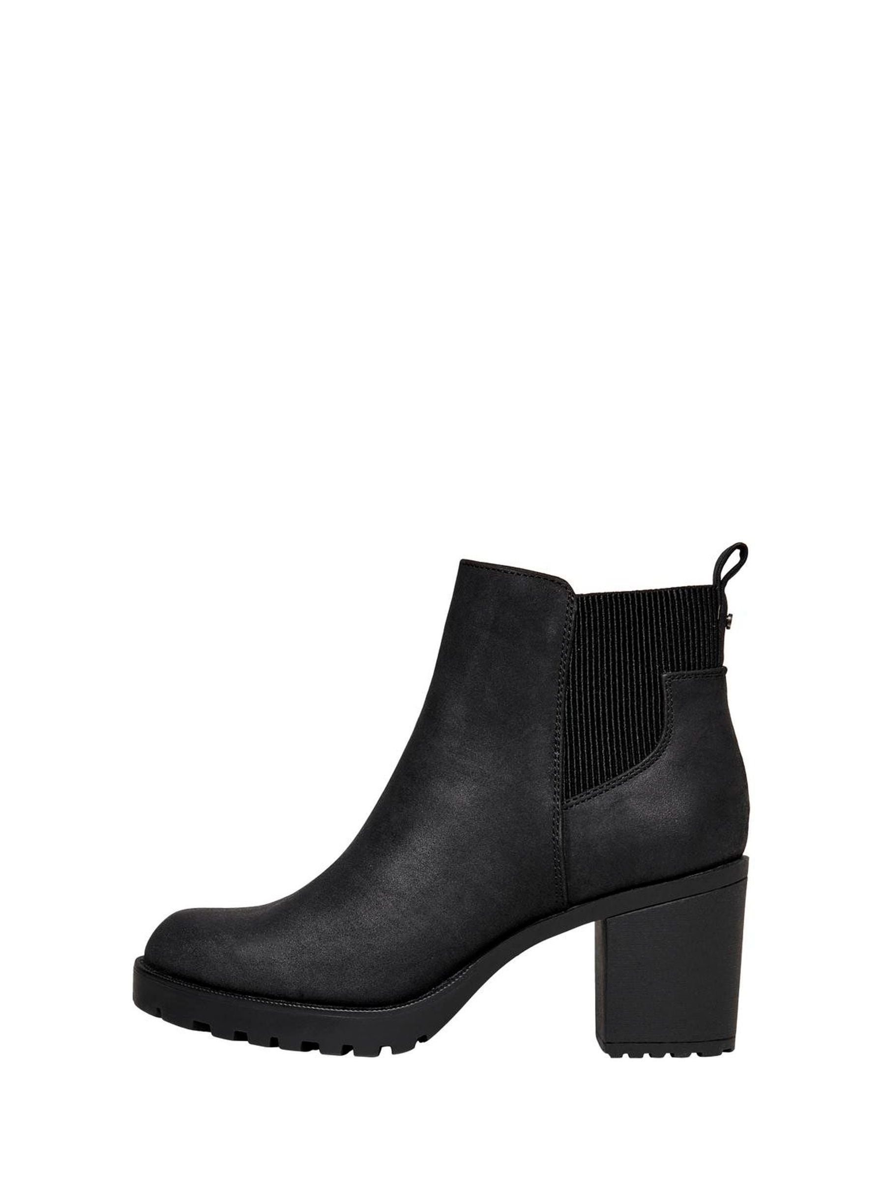 Only, Damen, Boots + Stiefel, Raw Stiefel, Schwarz, (41) - Bild 5