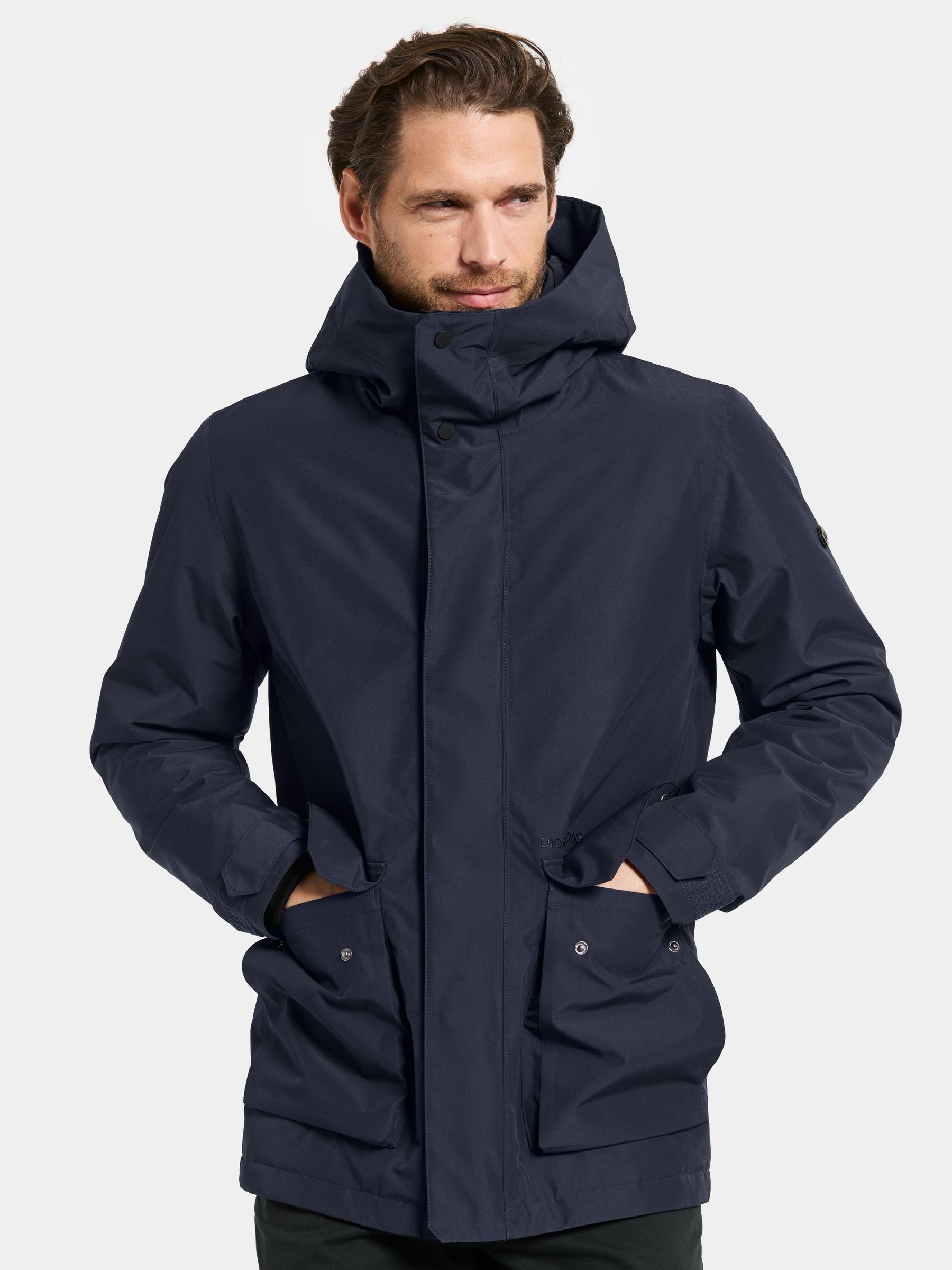 Didriksons Blue Liam Waterproof Coat