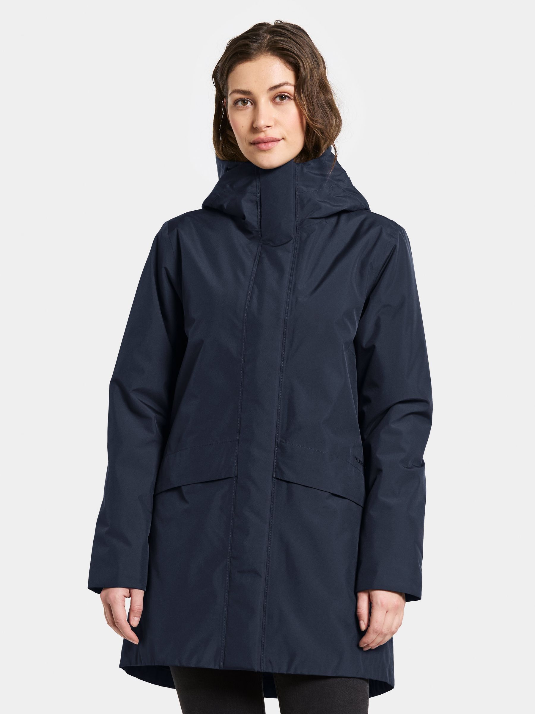 Didriksons Blue Cajsa Waterproof Coat
