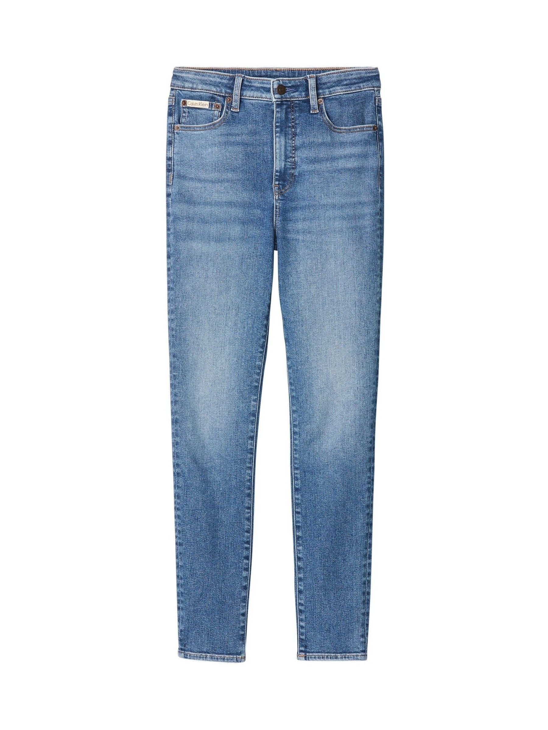 Calvin Klein Blue High Rise Skinny Jeans