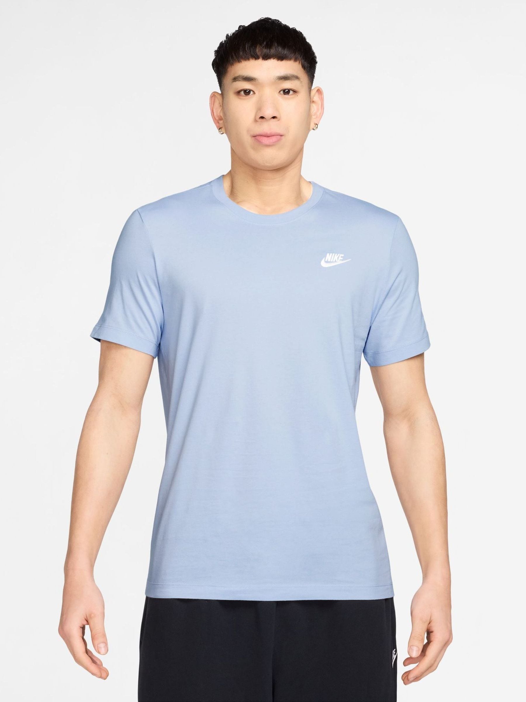 Nike Hyrdrogen Blue Short Sleeve Club T-Shirt