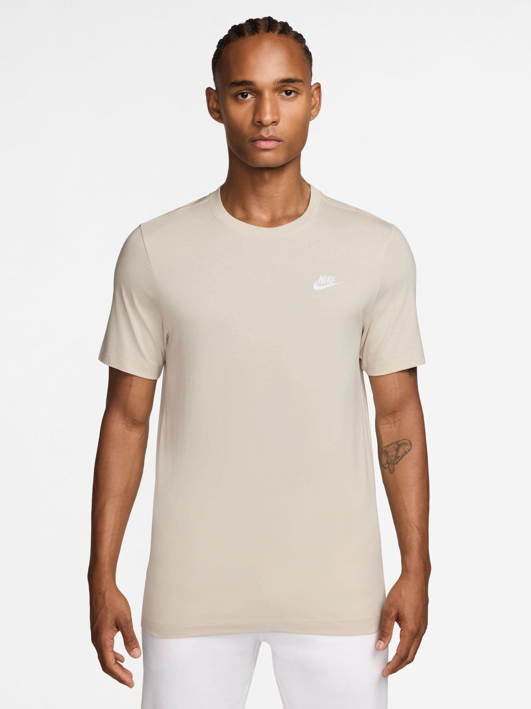Nike Orewood Brown Short Sleeve Club T-Shirt