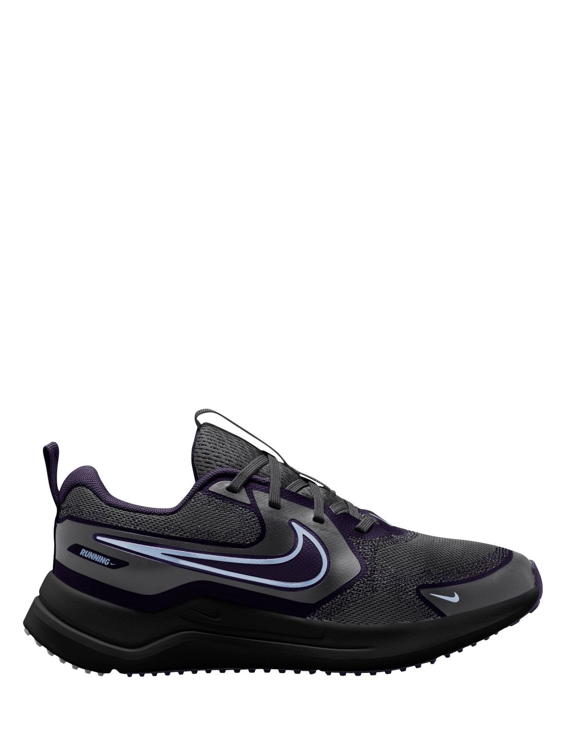 Nike Black Blue Youth Cosmic Running Trainers
