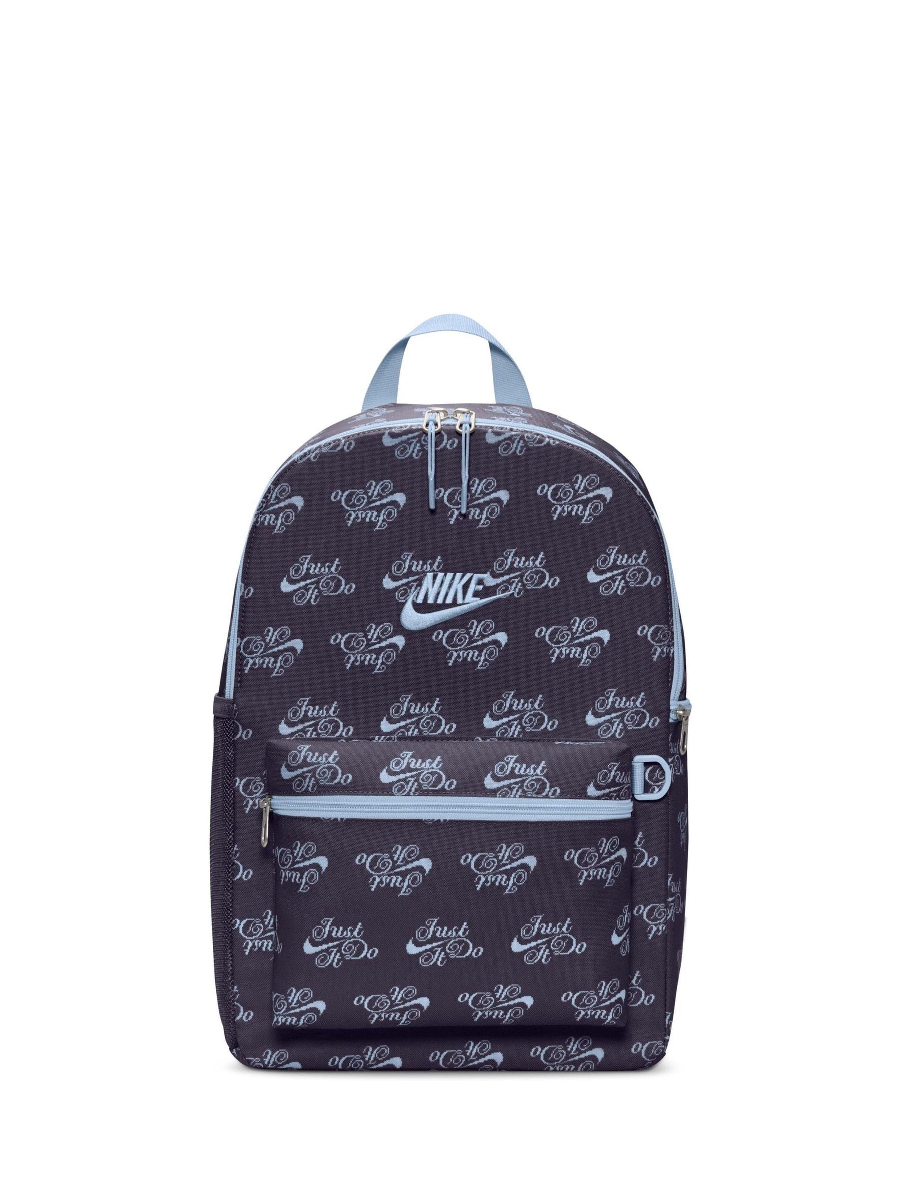 Sac à dos Nike Heritage 23L pour homme violet en polyester résistant - Image 1