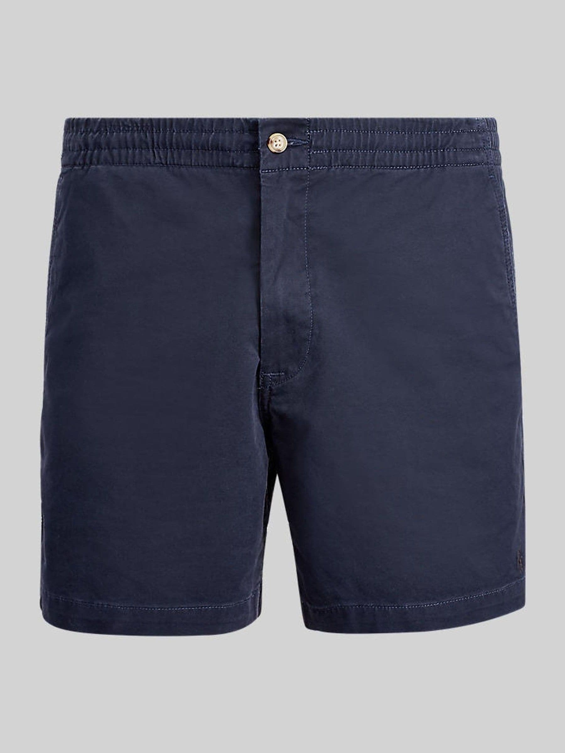 Polo Ralph Lauren Uomo Inchiostro Nautico - Prepster - Shorts In Twill Di Cotone