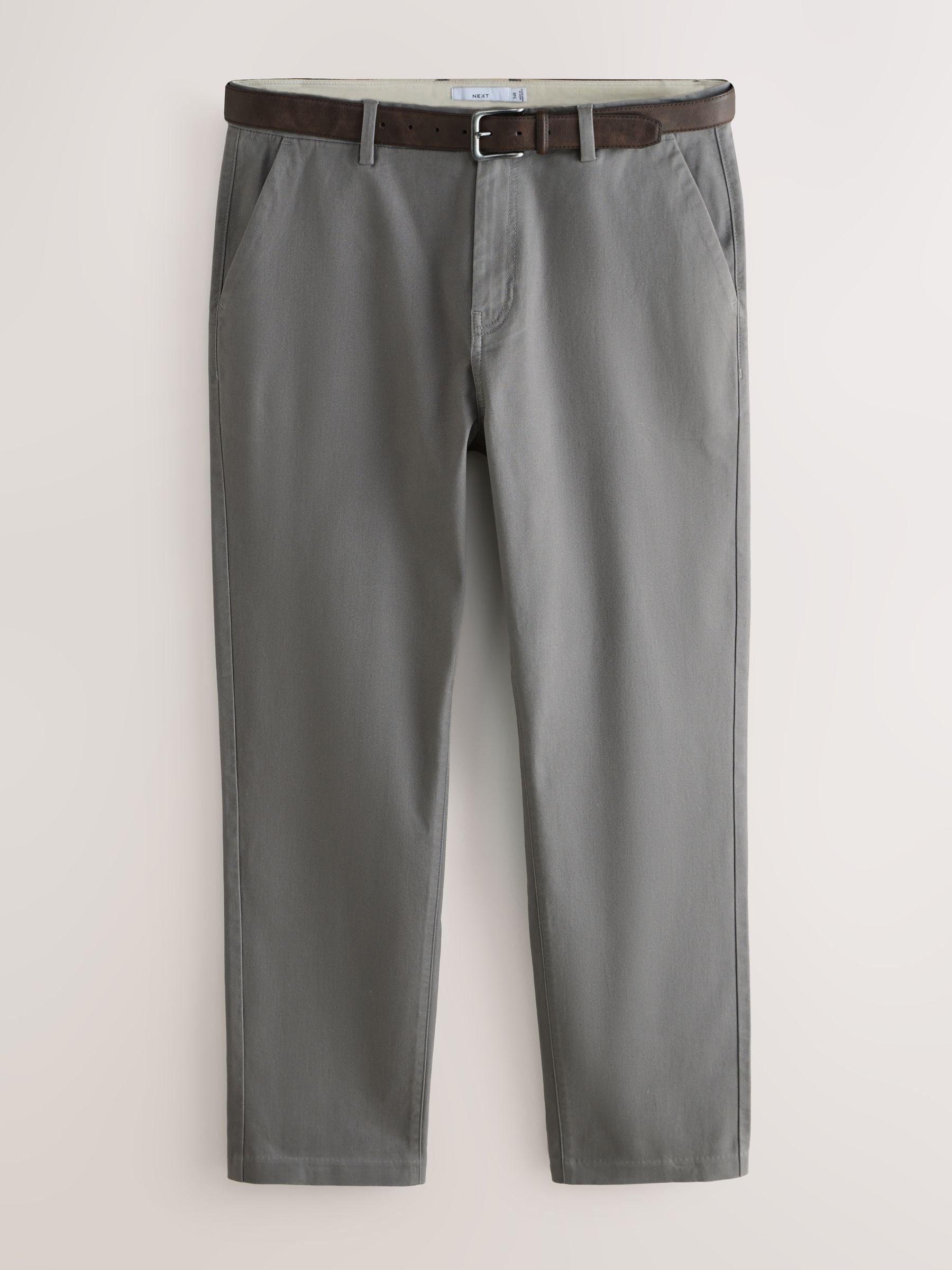 Next Bältade Soft Touch Chino Byxor