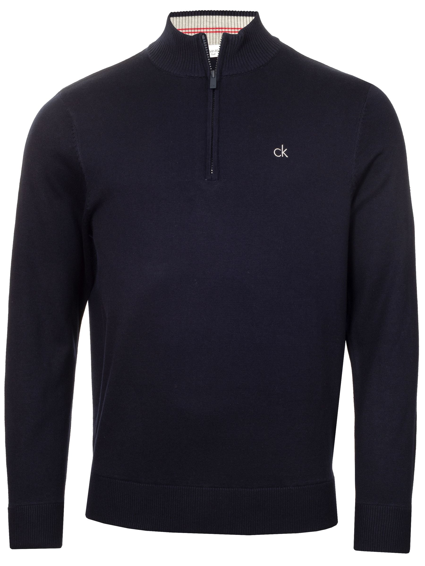 Calvin Klein Golf Blue Avenue Half Zip Sweater