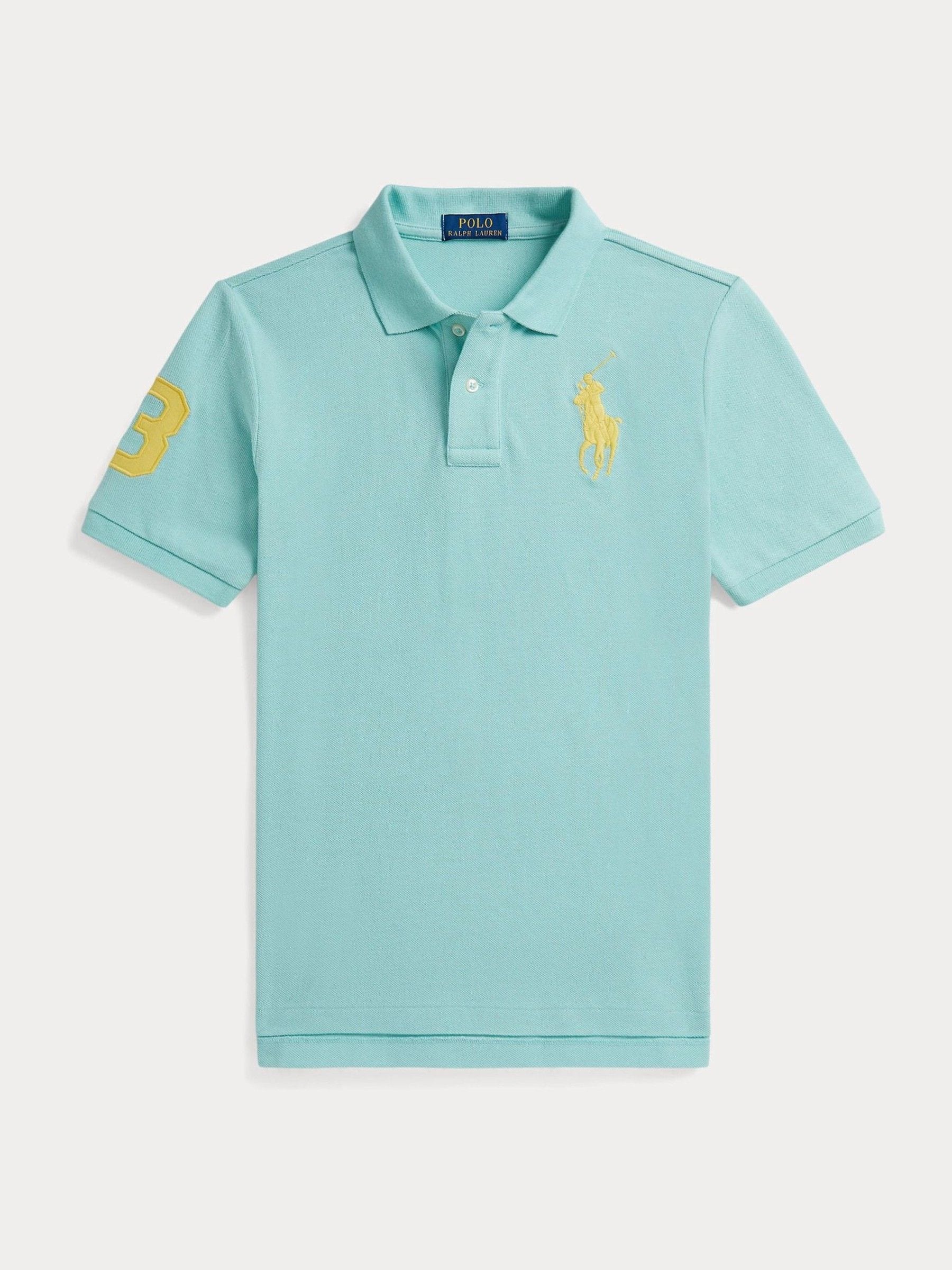 Next - Polo Ralph Lauren Chłopcy Niebieski Big Pony Player Polo Shirt